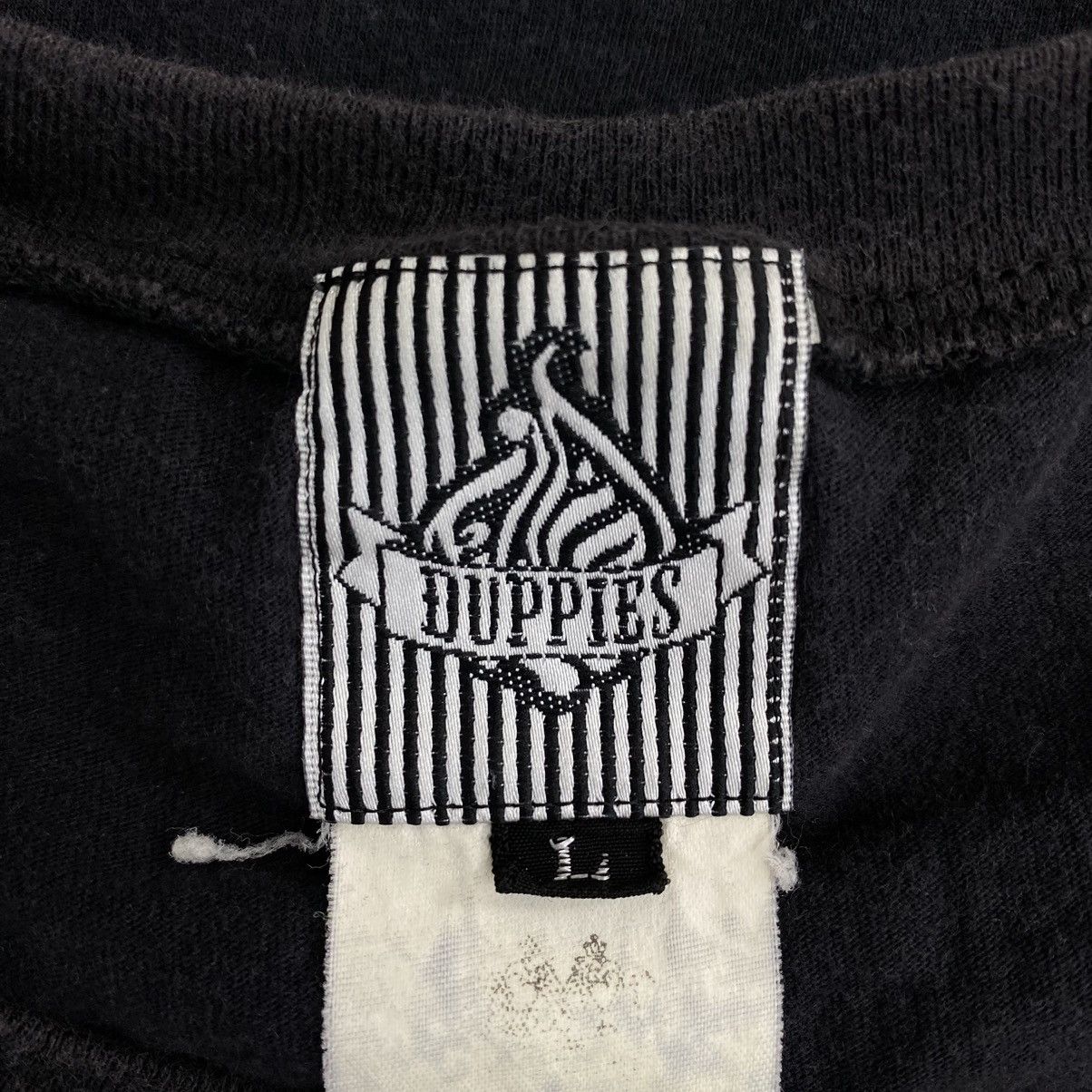 Japanese Brand × Vintage Vintage 90s DUPPIES Japanese Brand Big Men Face Black Three Size US L / EU 52-54 / 3 - 4 Thumbnail