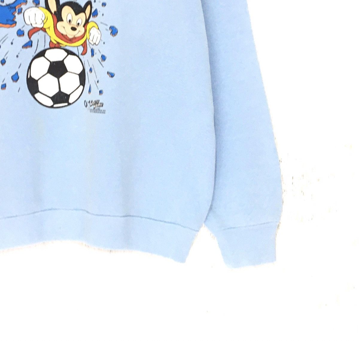 Cartoon Network Vintage 90s Mighty Mouse Crewneck Sweatshirt Big Logo Size US M / EU 48-50 / 2 - 6 Thumbnail