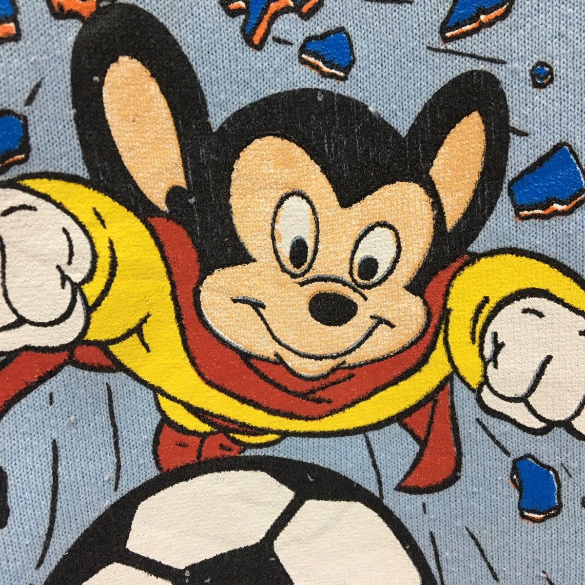 Cartoon Network Vintage 90s Mighty Mouse Crewneck Sweatshirt Big Logo Size US M / EU 48-50 / 2 - 9 Thumbnail