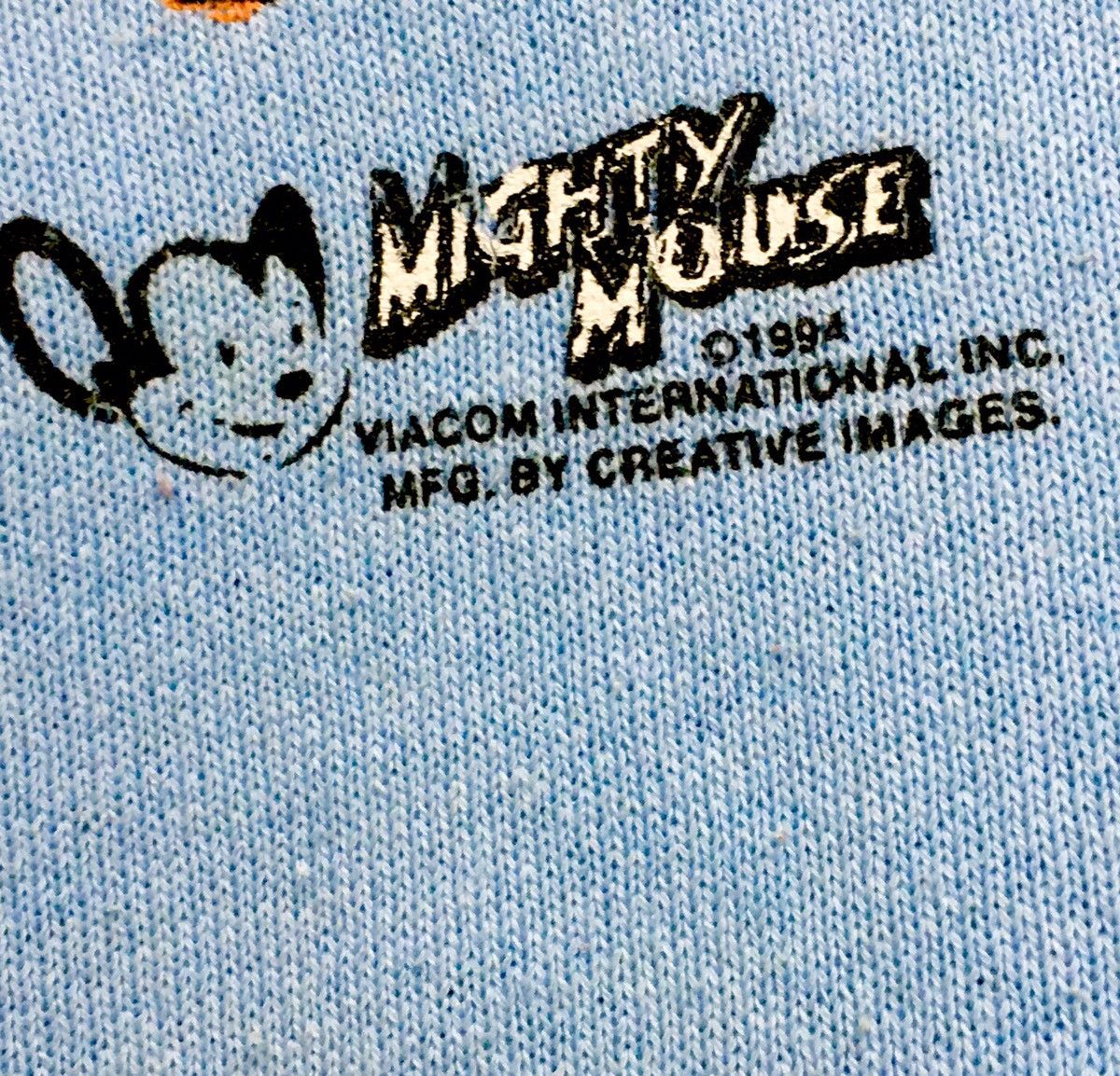 Cartoon Network Vintage 90s Mighty Mouse Crewneck Sweatshirt Big Logo Size US M / EU 48-50 / 2 - 8 Thumbnail