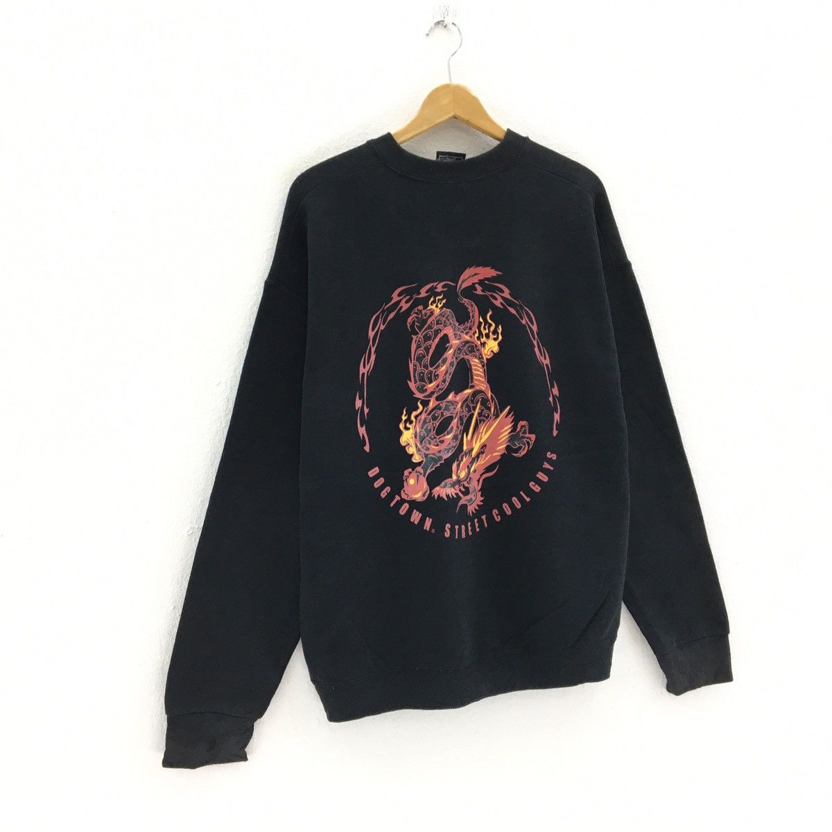 Dogtown Vintage Dogtown Crewneck Sweatshirt Big Logo Size US L / EU 52-54 / 3 - 4 Thumbnail