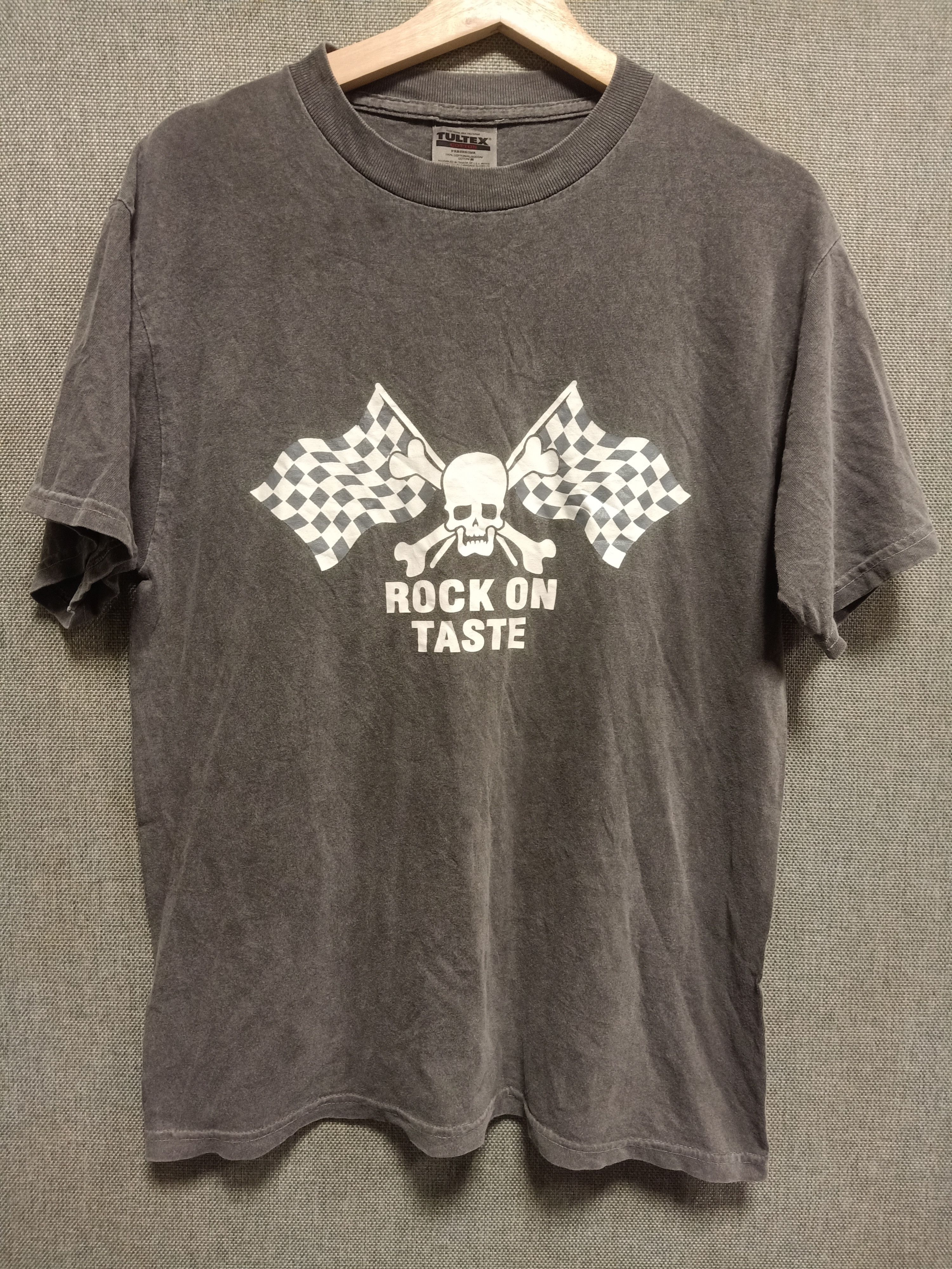 Vintage vintage 90s t shirt rock on taste Size US M / EU 48-50 / 2 - 1 Thumbnail