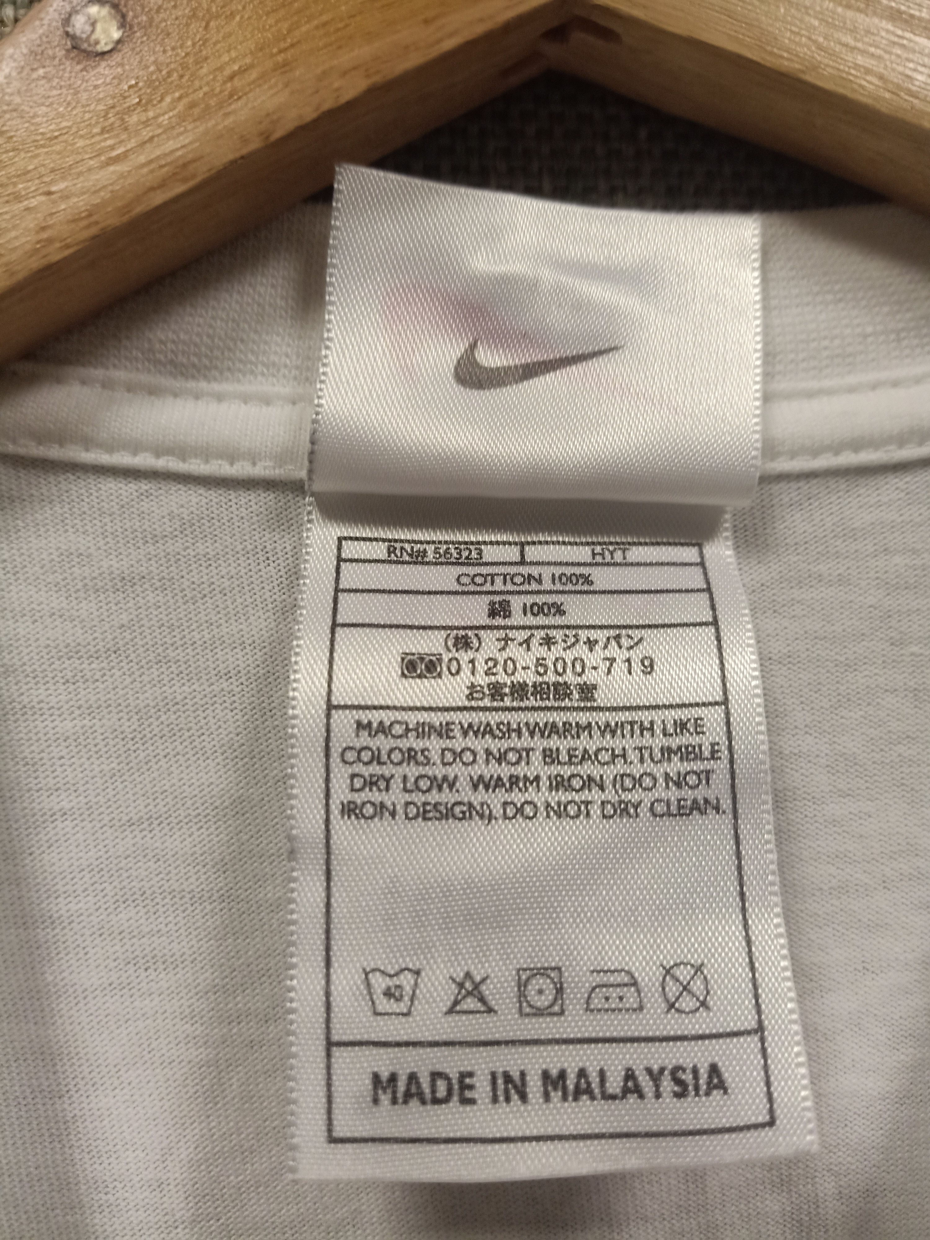 Nike Vintage t shirt nike swoosh very rare Size US S / EU 44-46 / 1 - 4 Thumbnail