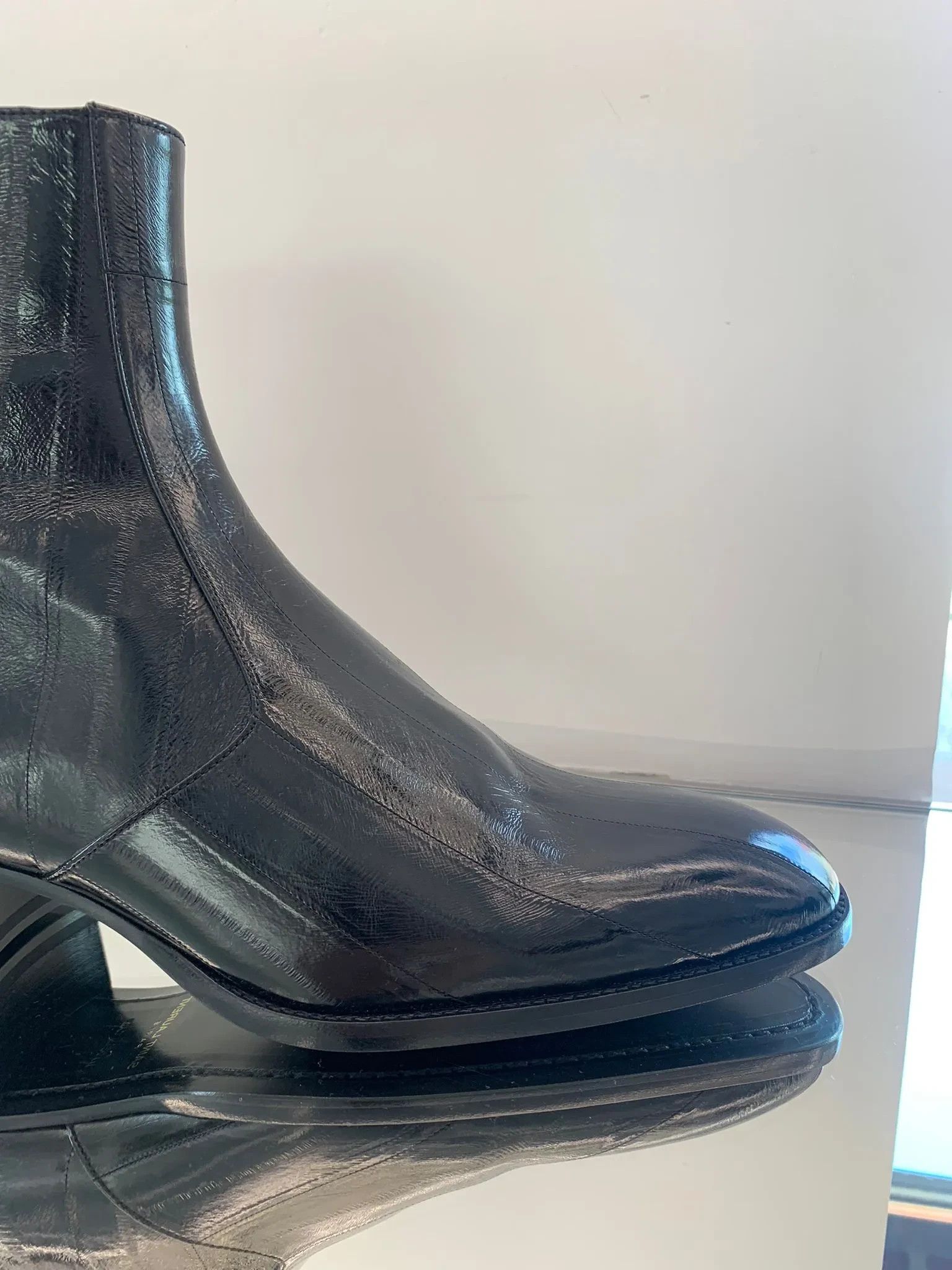 Saint Laurent Paris High Top Boots in Black Size US 9 / EU 42 - 4 Thumbnail