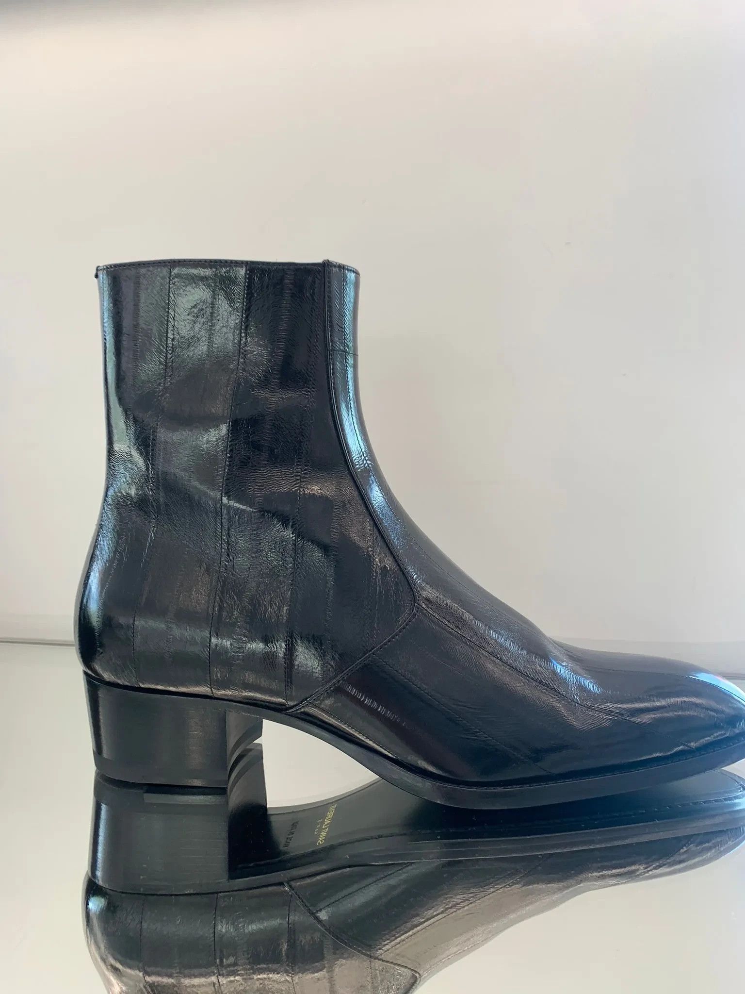 Saint Laurent Paris High Top Boots in Black Size US 9 / EU 42 - 2 Thumbnail