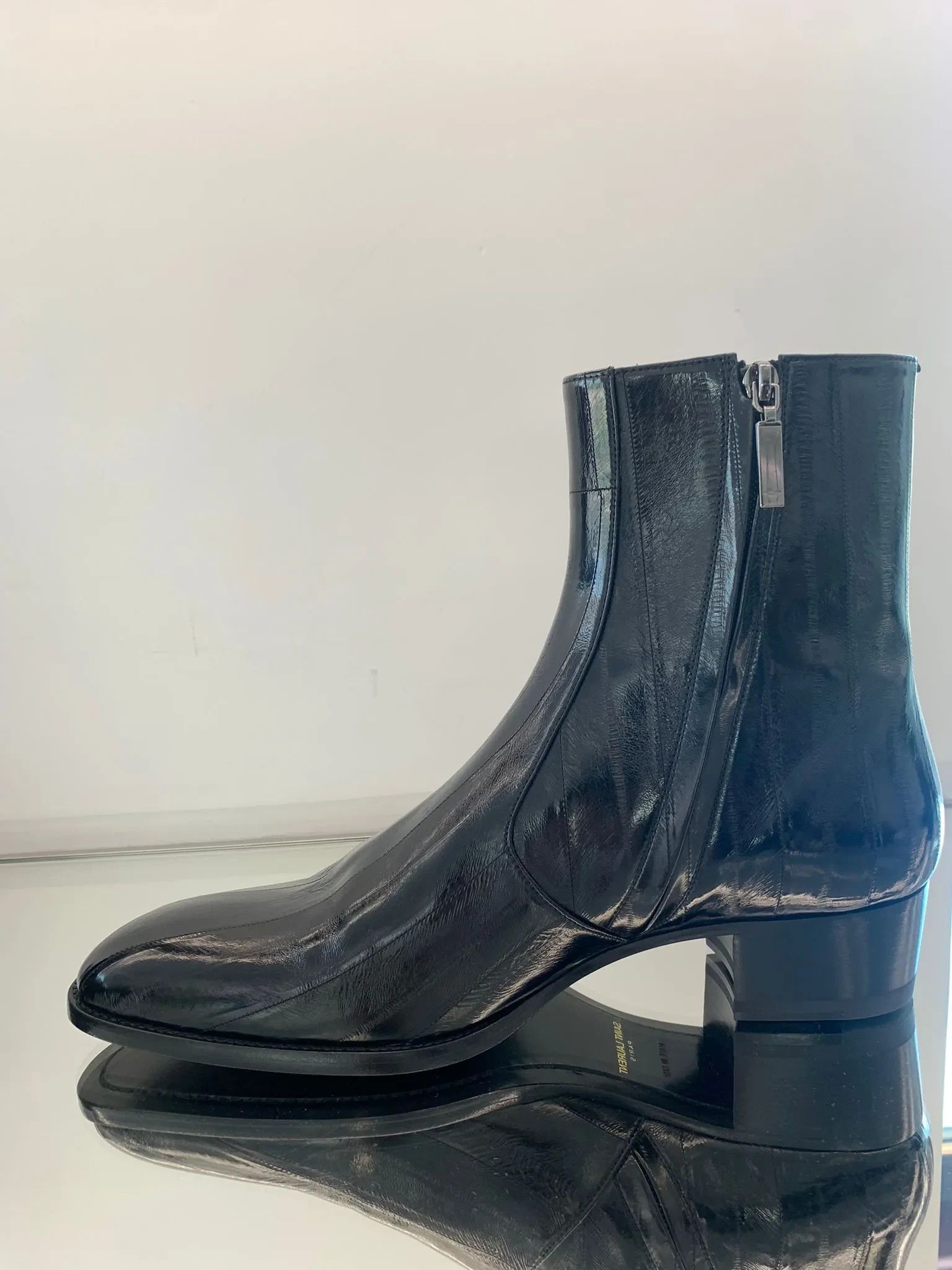 Saint Laurent Paris High Top Boots in Black Size US 9 / EU 42 - 5 Thumbnail