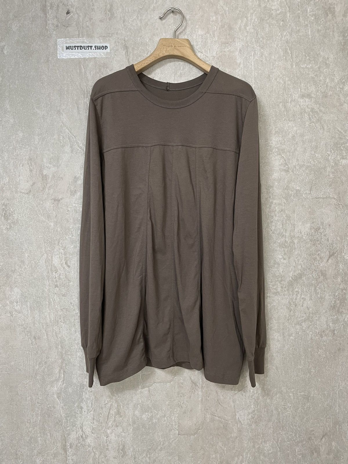 image of Rick Owens Rick Ownes Long Sleeve in Brown, Men's (Size 2XL)