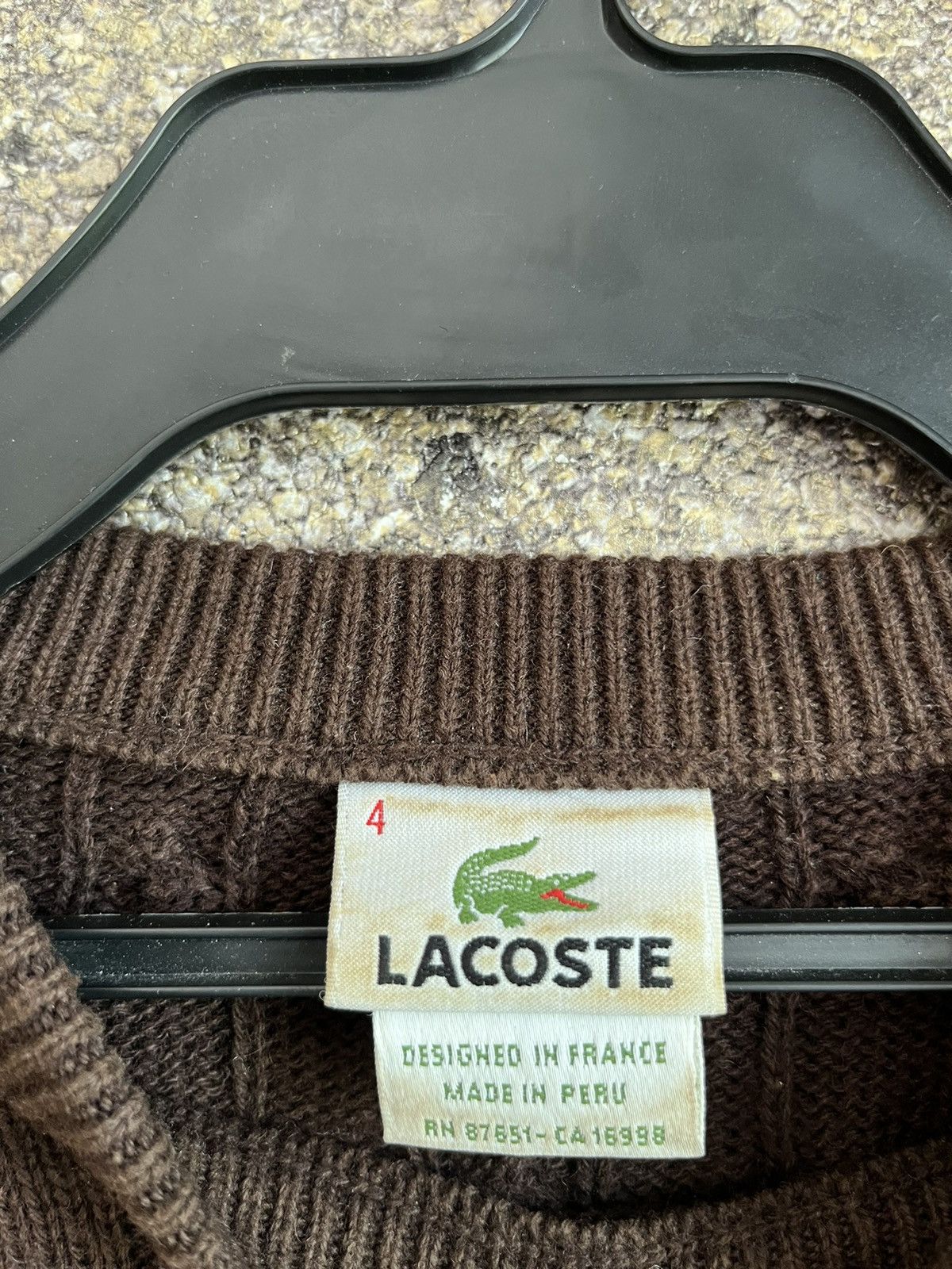 Designer × Vintage Lacoste jc5 Size US L / EU 52-54 / 3 - 3 Thumbnail