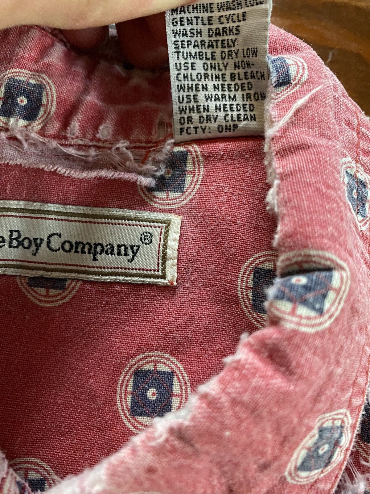 Bugle Boy Vintage 90’s Bugle Boy Distressed Faded Button Up Size US XL / EU 56 / 4 - 10 Thumbnail