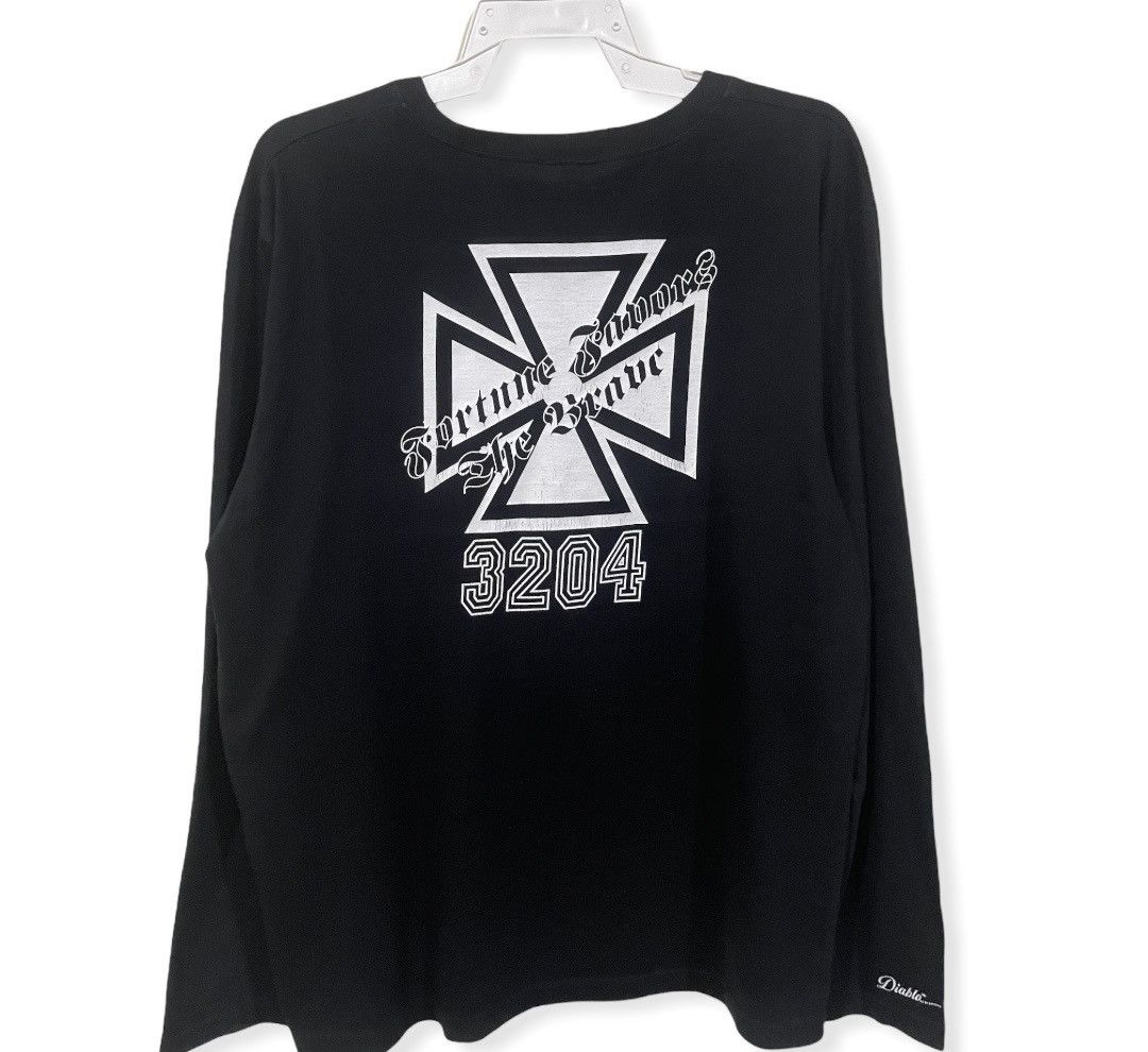 Japanese Brand Vintage 2003 Neighbourhood Diablo Design Tee Size US XL / EU 56 / 4 - 4 Thumbnail