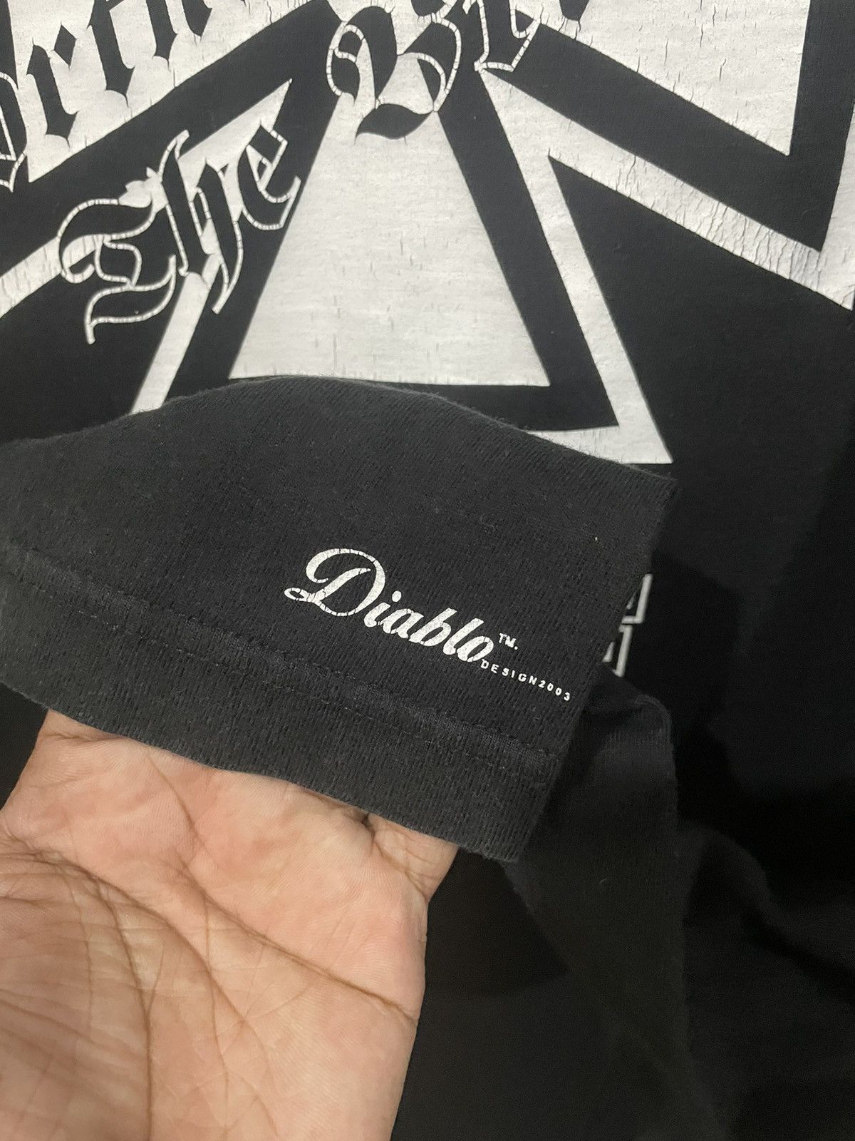 Japanese Brand Vintage 2003 Neighbourhood Diablo Design Tee Size US XL / EU 56 / 4 - 7 Thumbnail