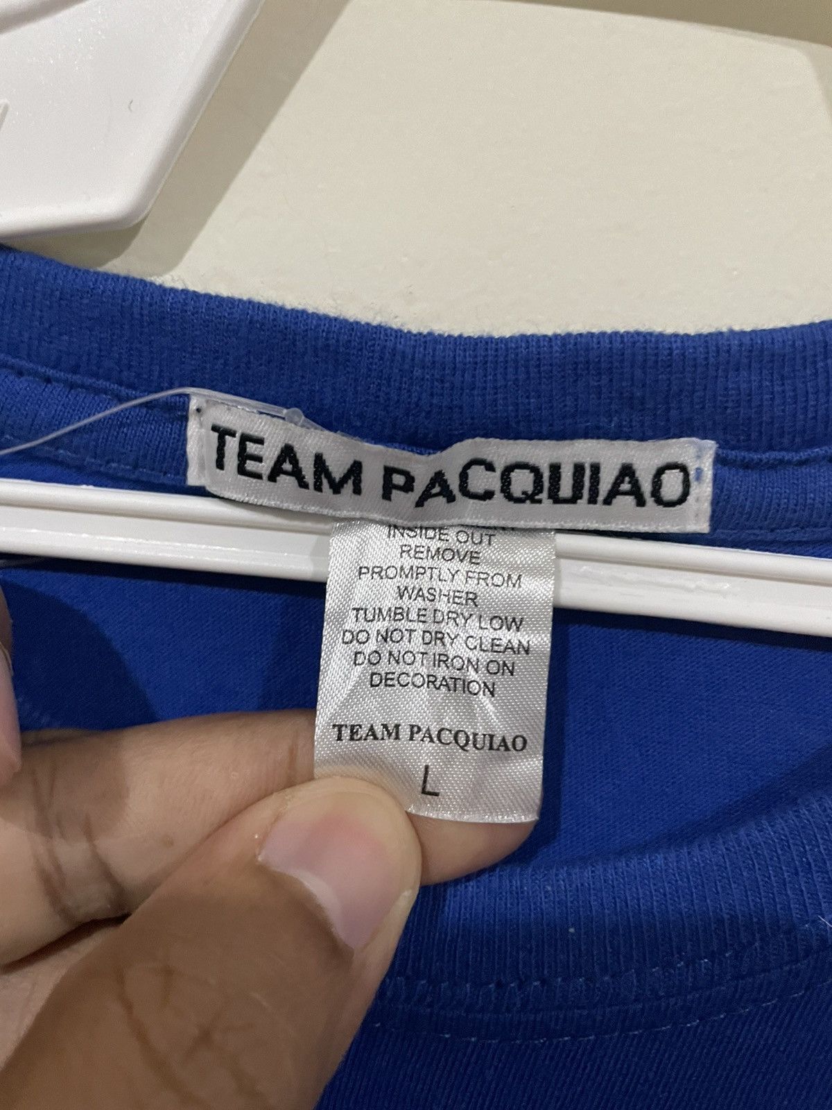 Vintage VTG Official Boxing Manny Pacquiao Pac Man Vs Marquez Tee Size US L / EU 52-54 / 3 - 5 Thumbnail