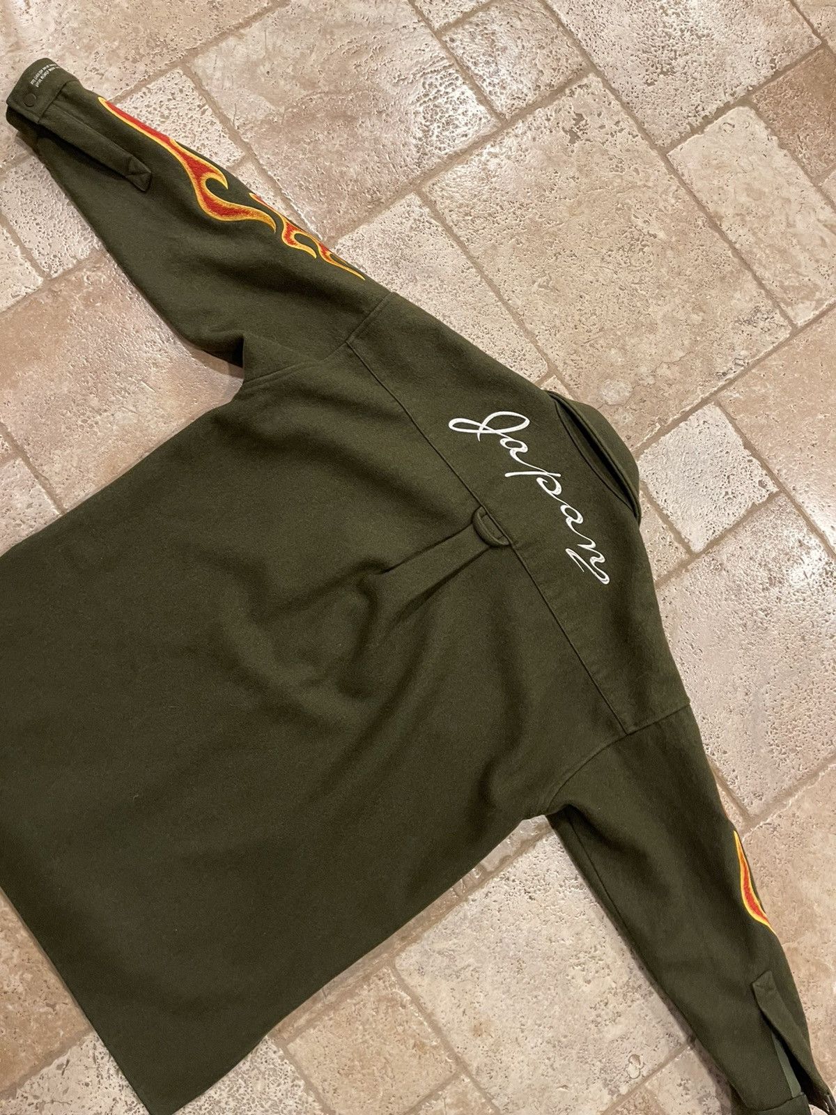 READYMADE READYMADE Heavy Coat Parka Green Embroidered Jacket size 2 Size US M / EU 48-50 / 2 - 7 Thumbnail