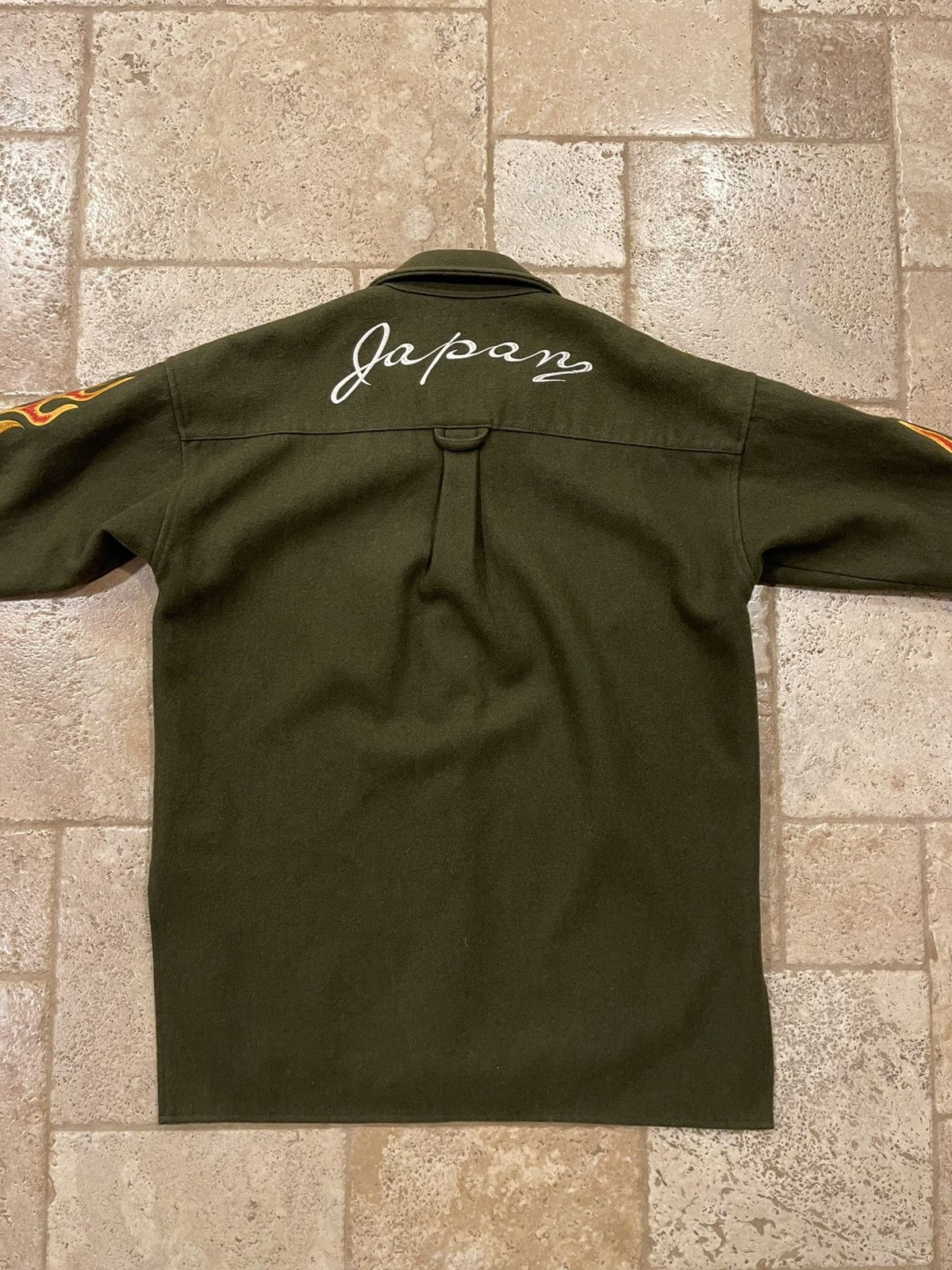 READYMADE READYMADE Heavy Coat Parka Green Embroidered Jacket size 2 Size US M / EU 48-50 / 2 - 5 Thumbnail