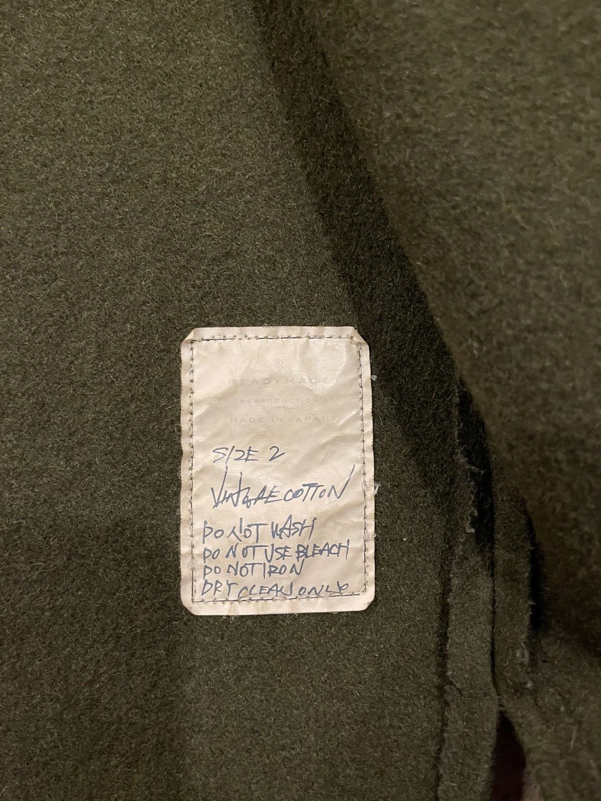 READYMADE READYMADE Heavy Coat Parka Green Embroidered Jacket size 2 Size US M / EU 48-50 / 2 - 14 Thumbnail