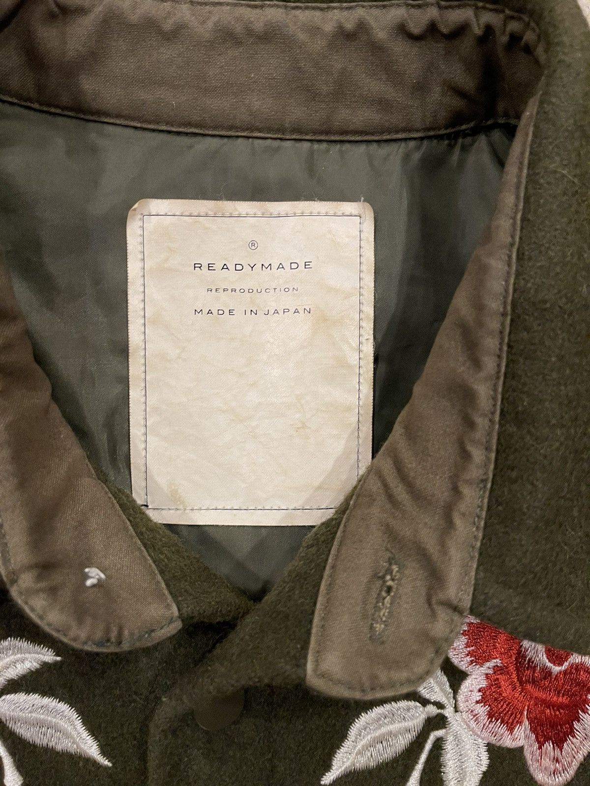 READYMADE READYMADE Heavy Coat Parka Green Embroidered Jacket size 2 Size US M / EU 48-50 / 2 - 12 Thumbnail
