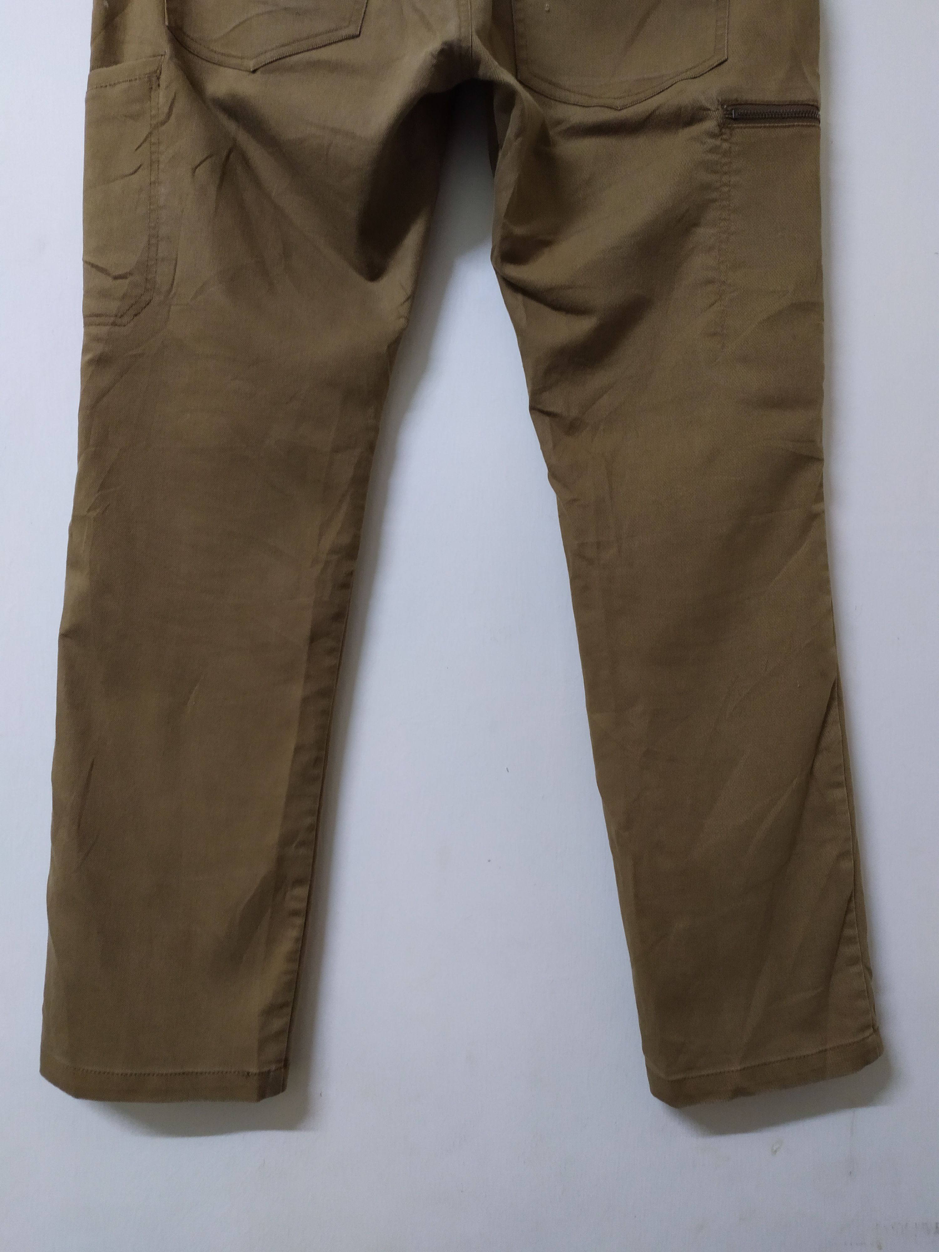 Japanese Brand JAPAN FINE ASSIST BROWN CARGO PANTS Size US 34 / EU 50 - 11 Thumbnail
