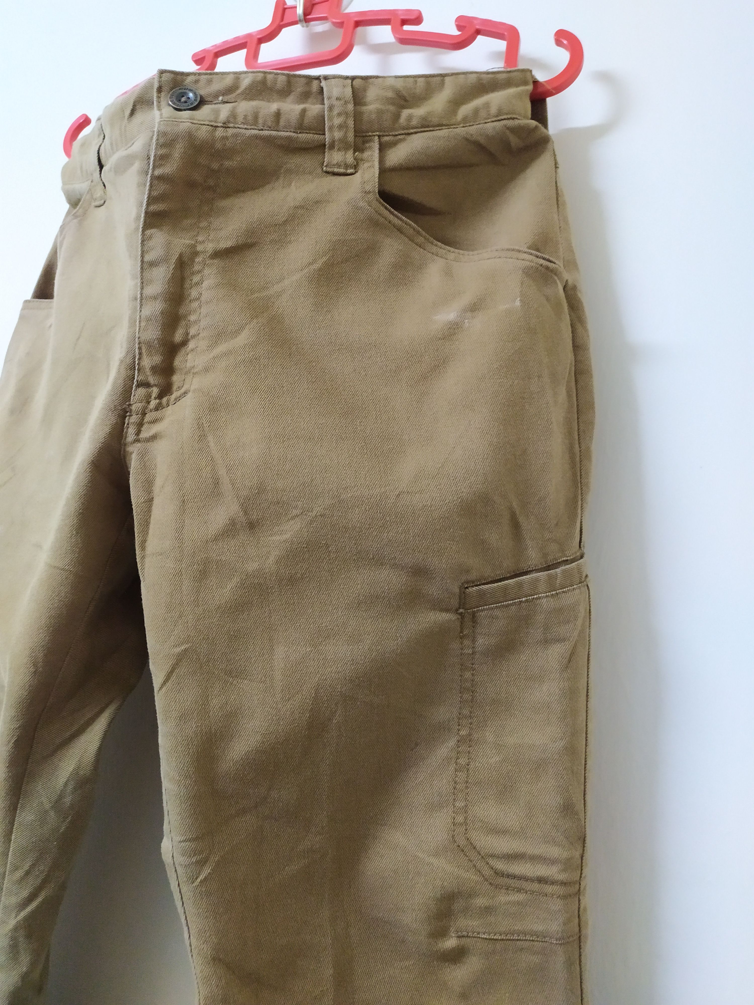 Japanese Brand JAPAN FINE ASSIST BROWN CARGO PANTS Size US 34 / EU 50 - 5 Thumbnail