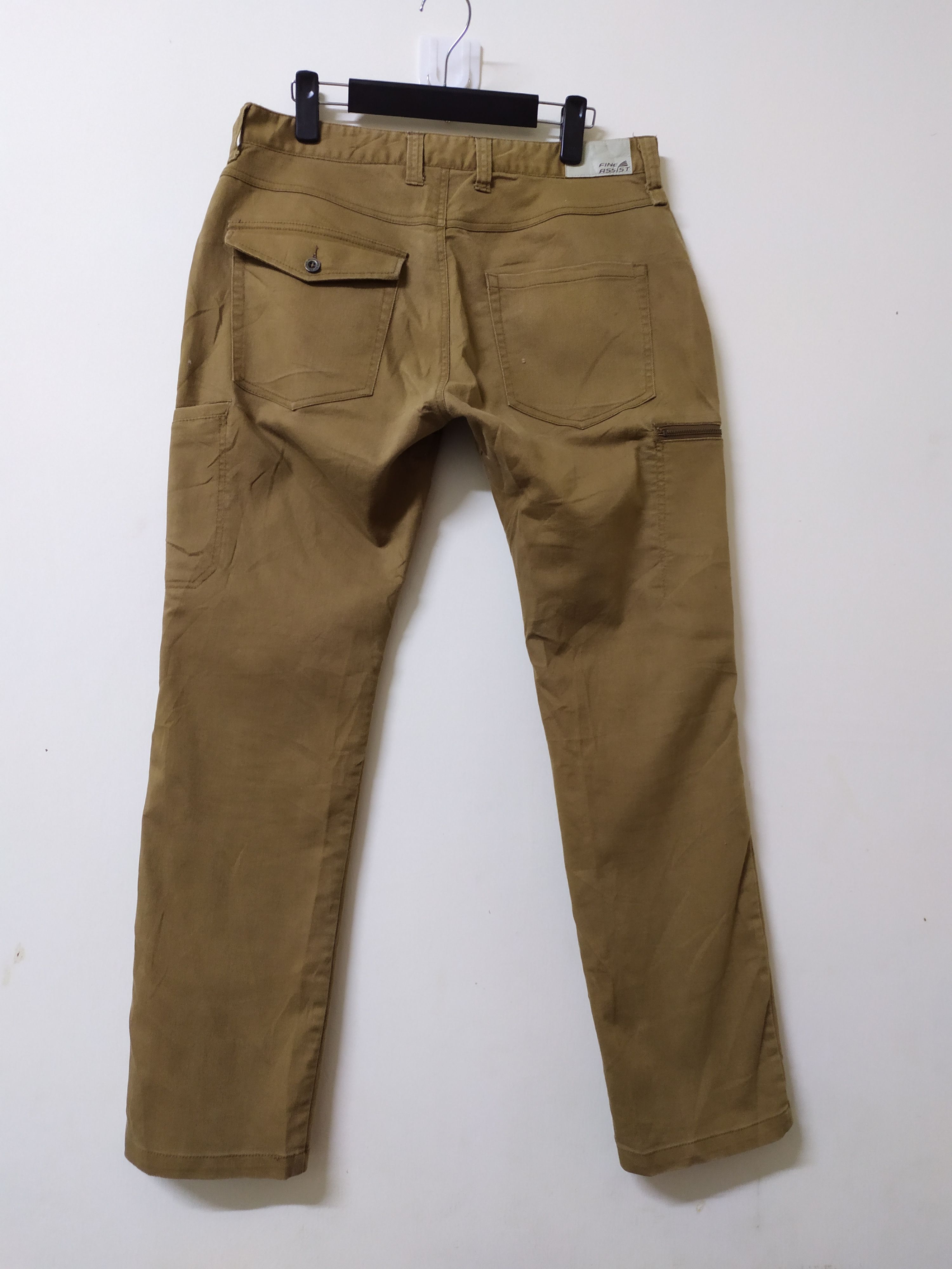 Japanese Brand JAPAN FINE ASSIST BROWN CARGO PANTS Size US 34 / EU 50 - 14 Thumbnail