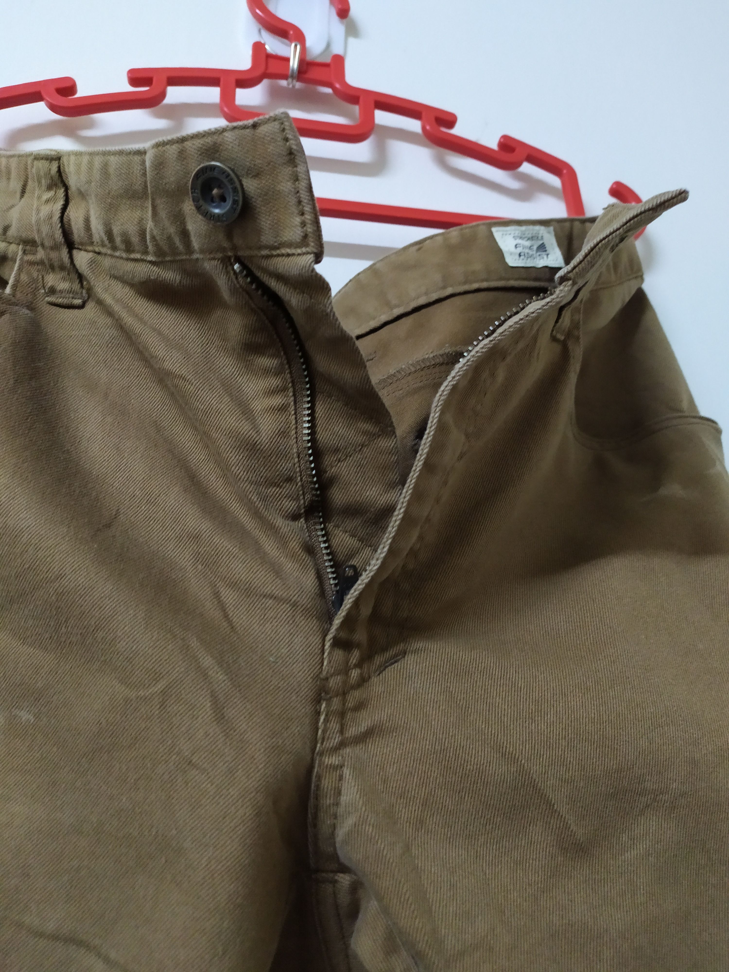 Japanese Brand JAPAN FINE ASSIST BROWN CARGO PANTS Size US 34 / EU 50 - 6 Thumbnail