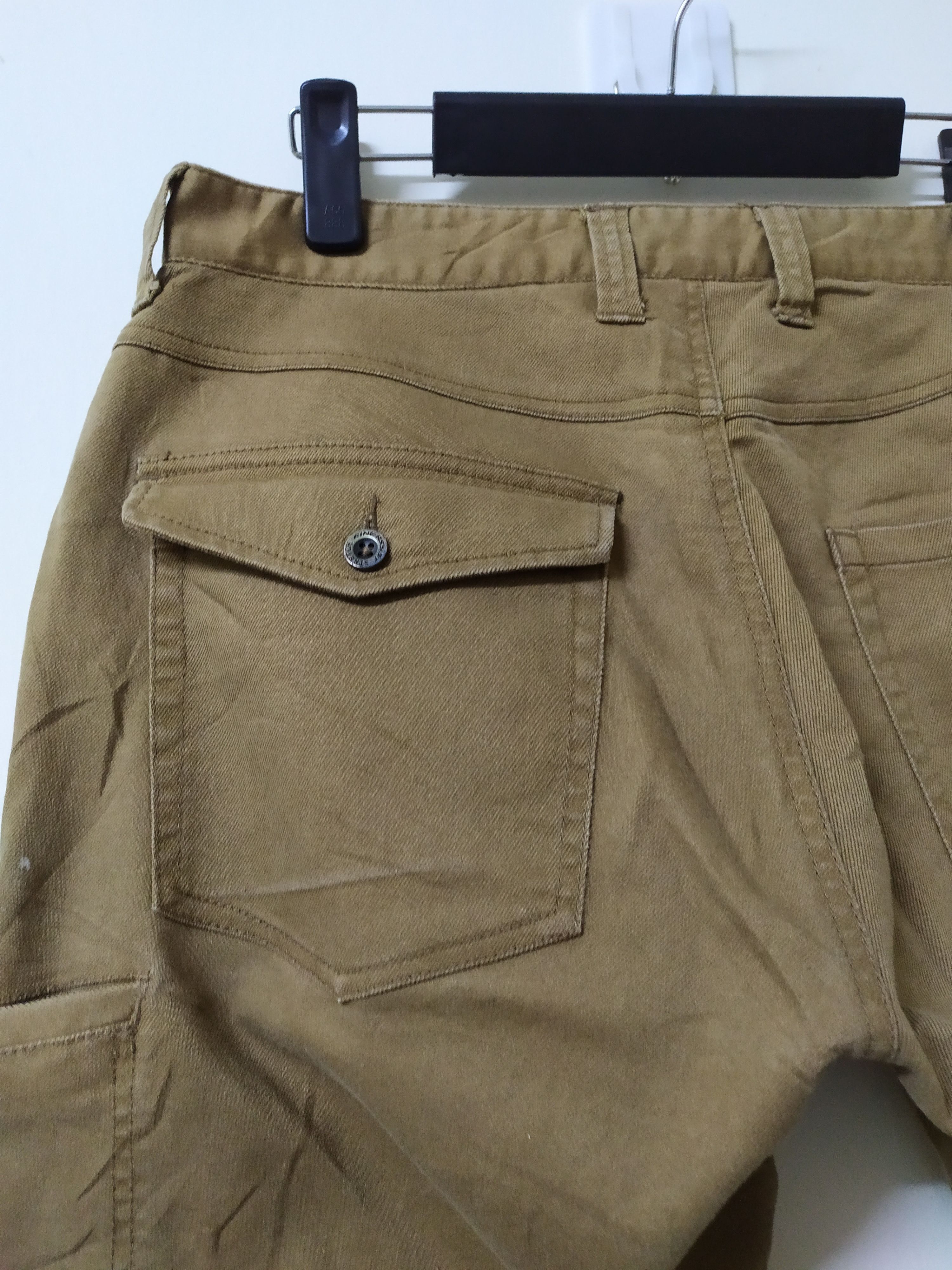 Japanese Brand JAPAN FINE ASSIST BROWN CARGO PANTS Size US 34 / EU 50 - 12 Thumbnail