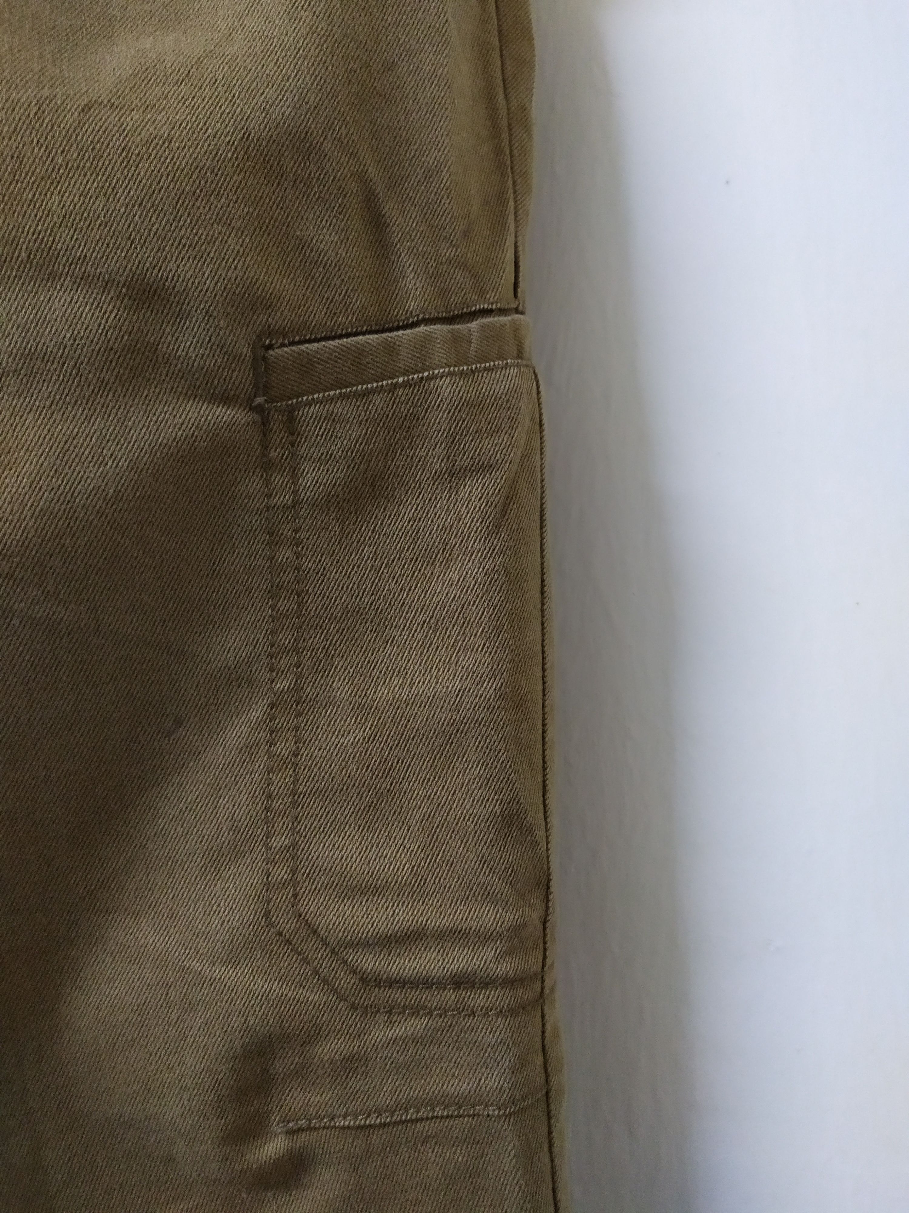 Japanese Brand JAPAN FINE ASSIST BROWN CARGO PANTS Size US 34 / EU 50 - 7 Thumbnail