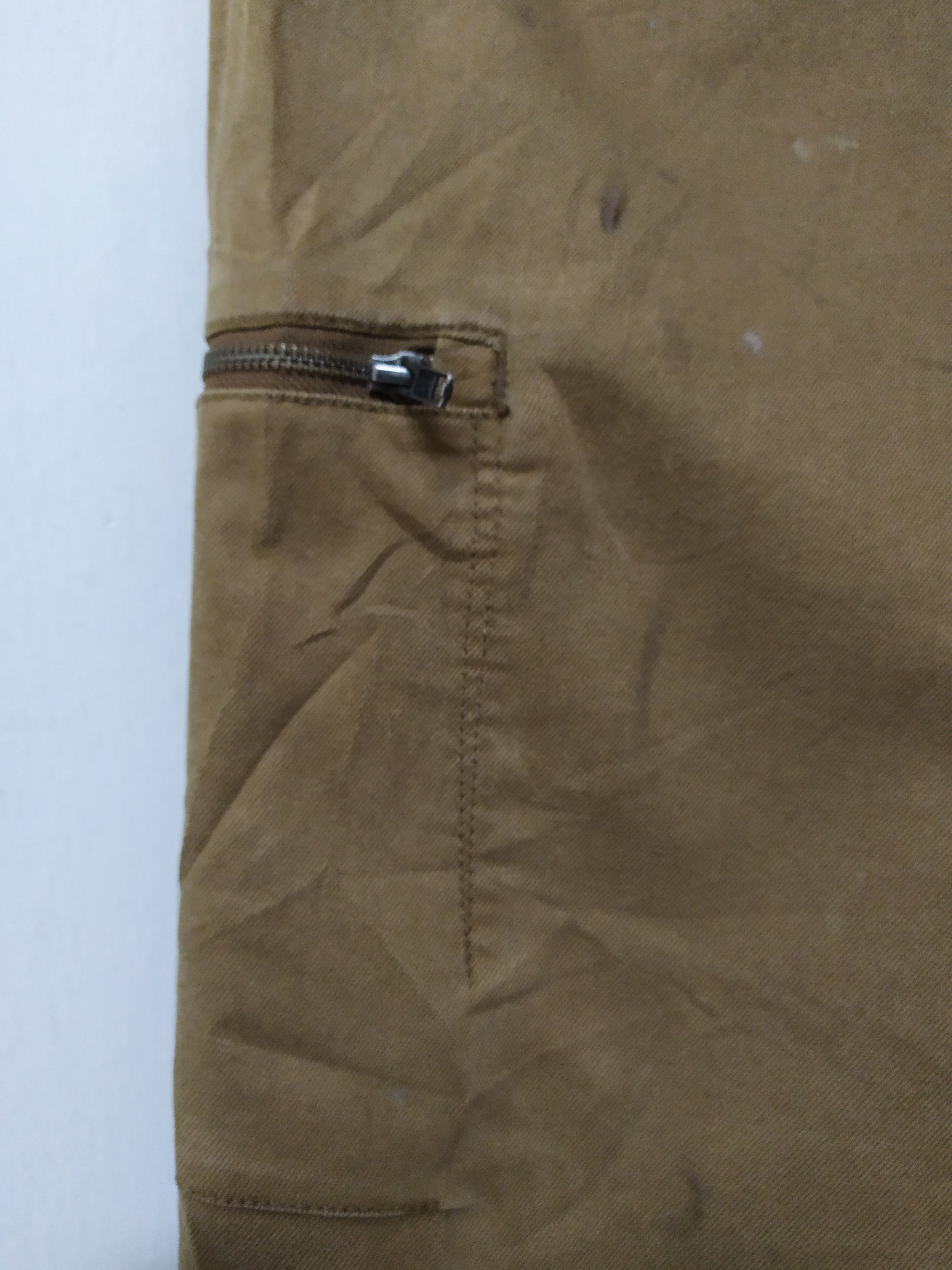 Japanese Brand JAPAN FINE ASSIST BROWN CARGO PANTS Size US 34 / EU 50 - 8 Thumbnail