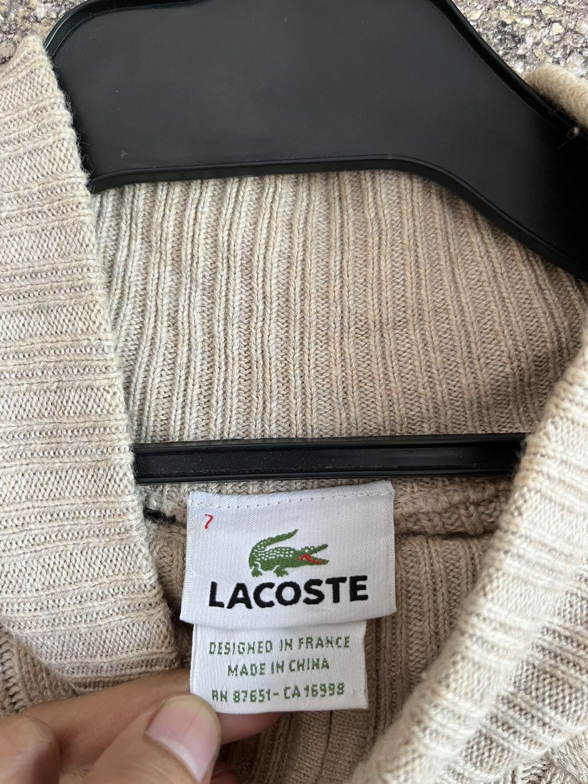 Designer × Vintage Lacoste jc5 Size US L / EU 52-54 / 3 - 3 Thumbnail