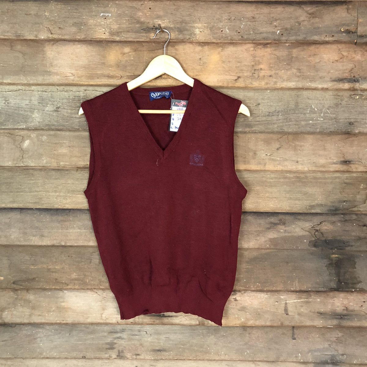 Polo Ralph Lauren Polo Ralph Lauren knitwear Maroon Vest #5010 Size US M / EU 48-50 / 2 - 1 Thumbnail