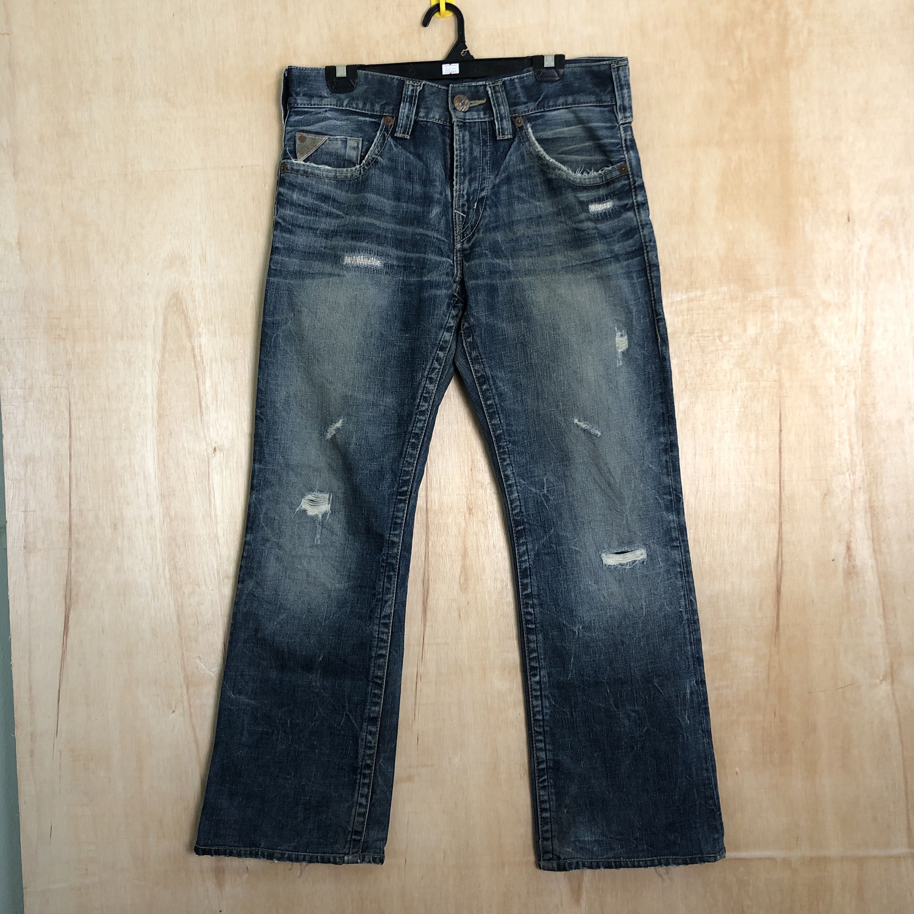 Silver Jeans Co. DLL Silver Jeans co blue distressed denim jeans #C004 Size US 31 - 1 Thumbnail