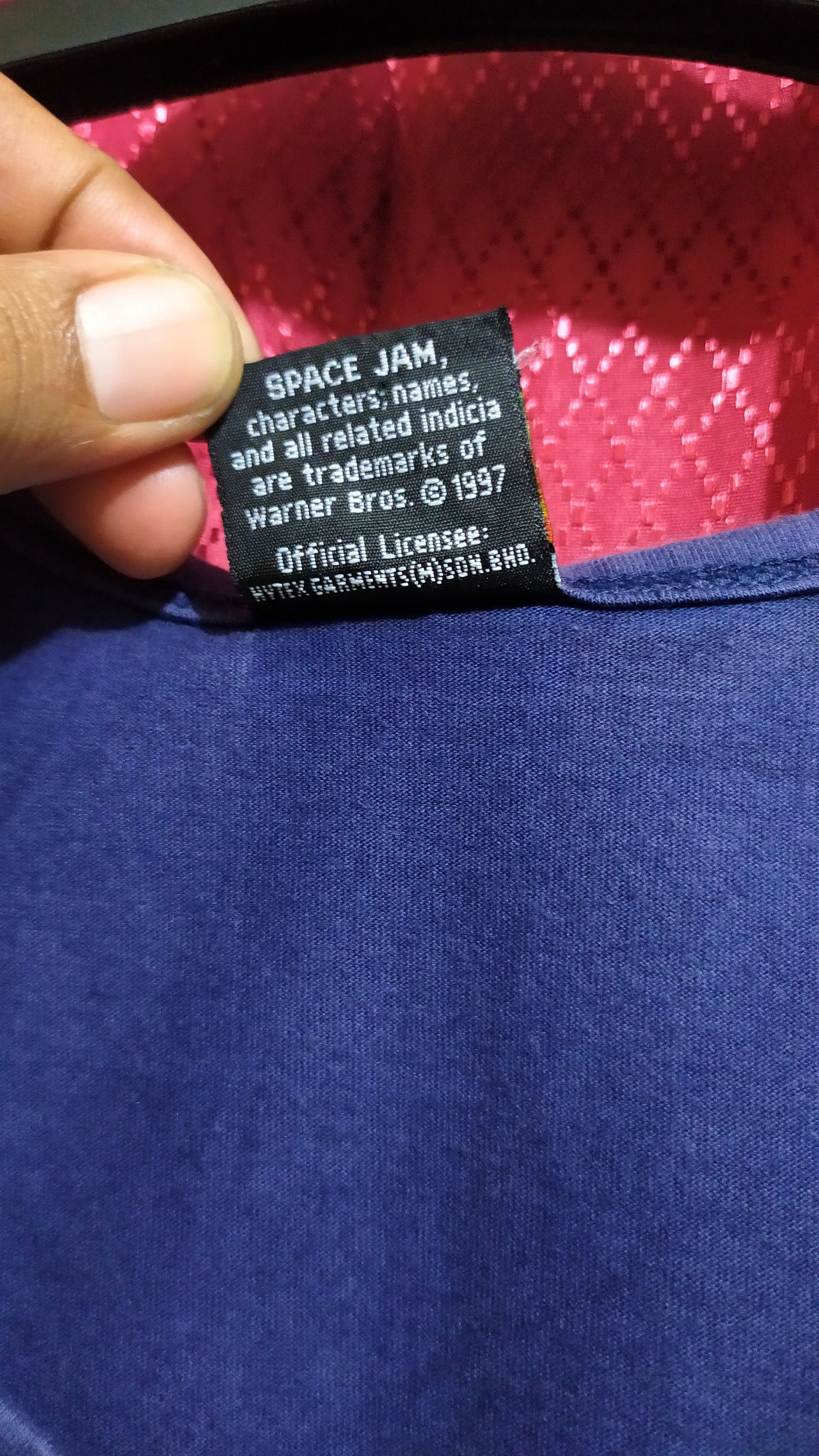 Warner Bros Vintage 90s Space Jam Size US L / EU 52-54 / 3 - 4 Thumbnail