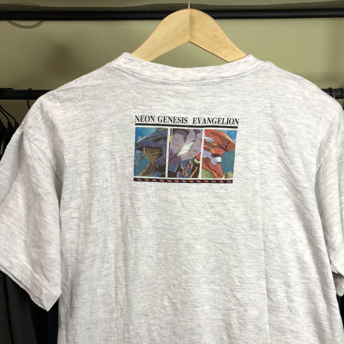 Anime × Cartoon Network Vintage 90s Neon Genesis Evangelion By Sega Size US L / EU 52-54 / 3 - 3 Thumbnail