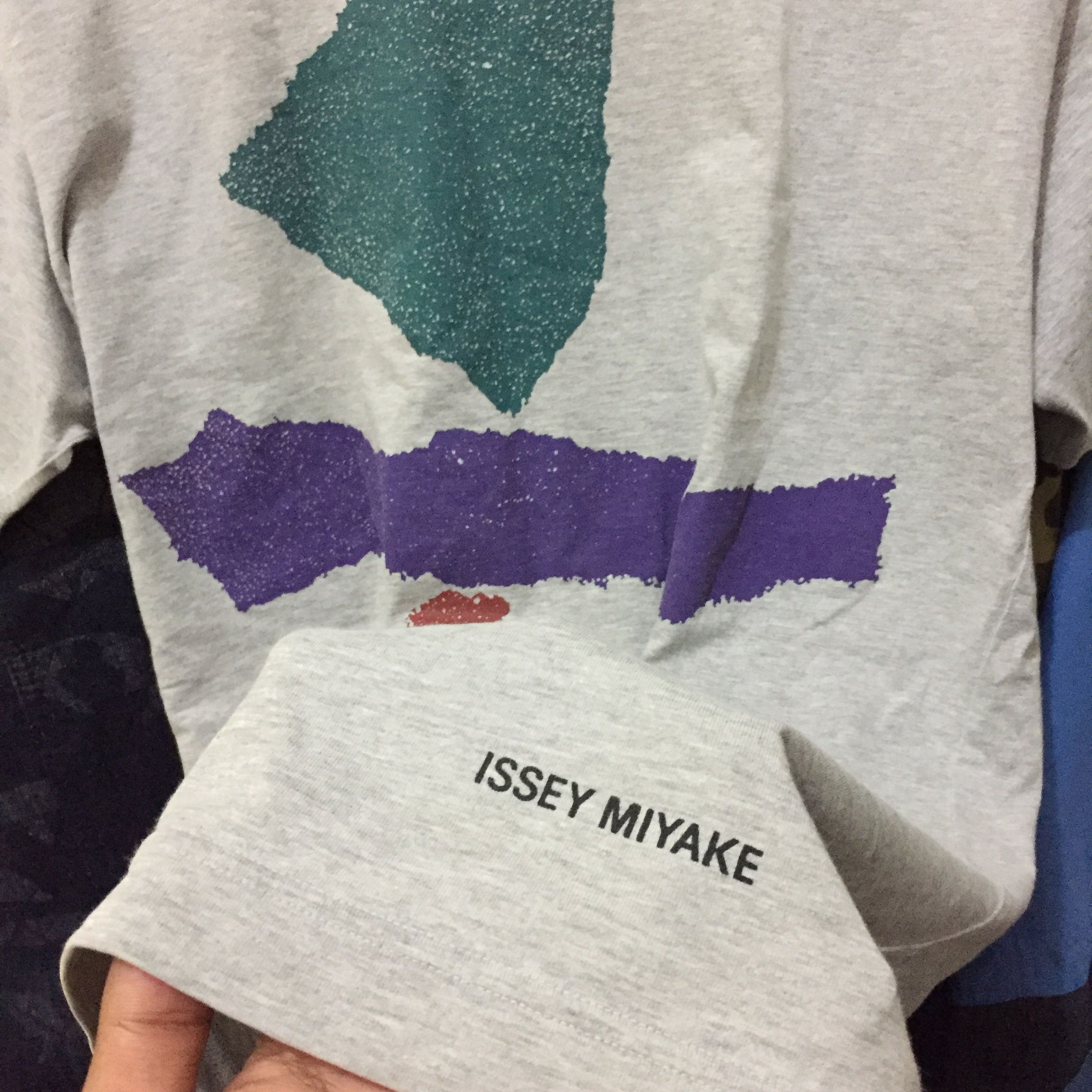 Issey Miyake × Vintage Vintage Issey Miyake T-Shirt Size US L / EU 52-54 / 3 - 10 Thumbnail