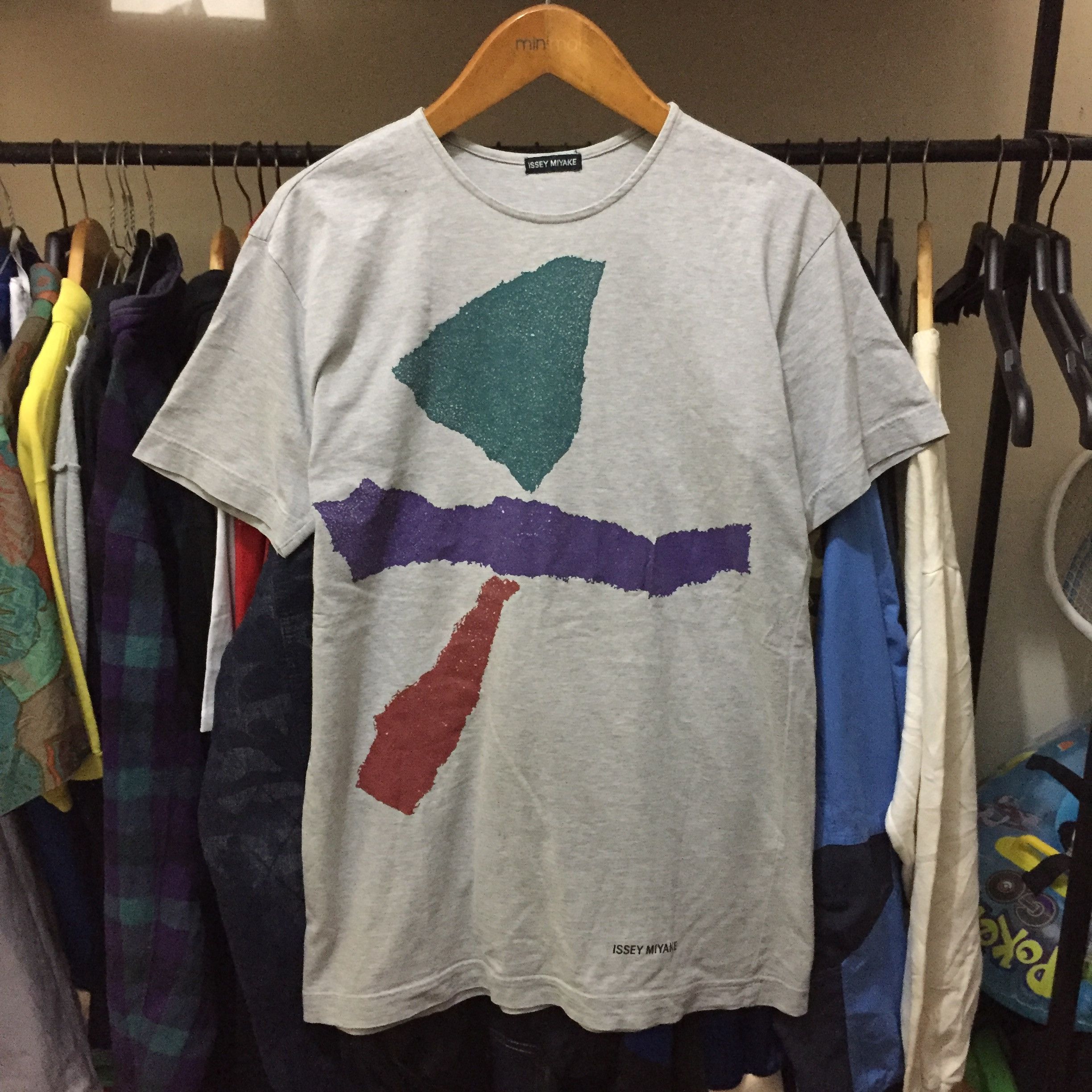 Issey Miyake × Vintage Vintage Issey Miyake T-Shirt Size US L / EU 52-54 / 3 - 13 Thumbnail