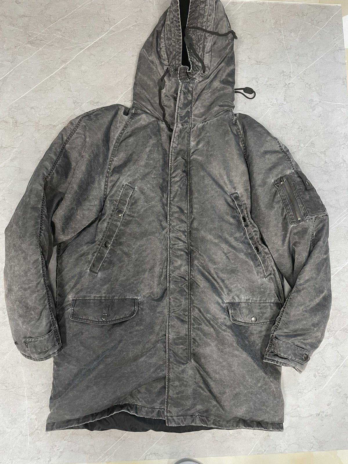 John Elliott Tie dye parka L Size US L / EU 52-54 / 3 - 1 Thumbnail
