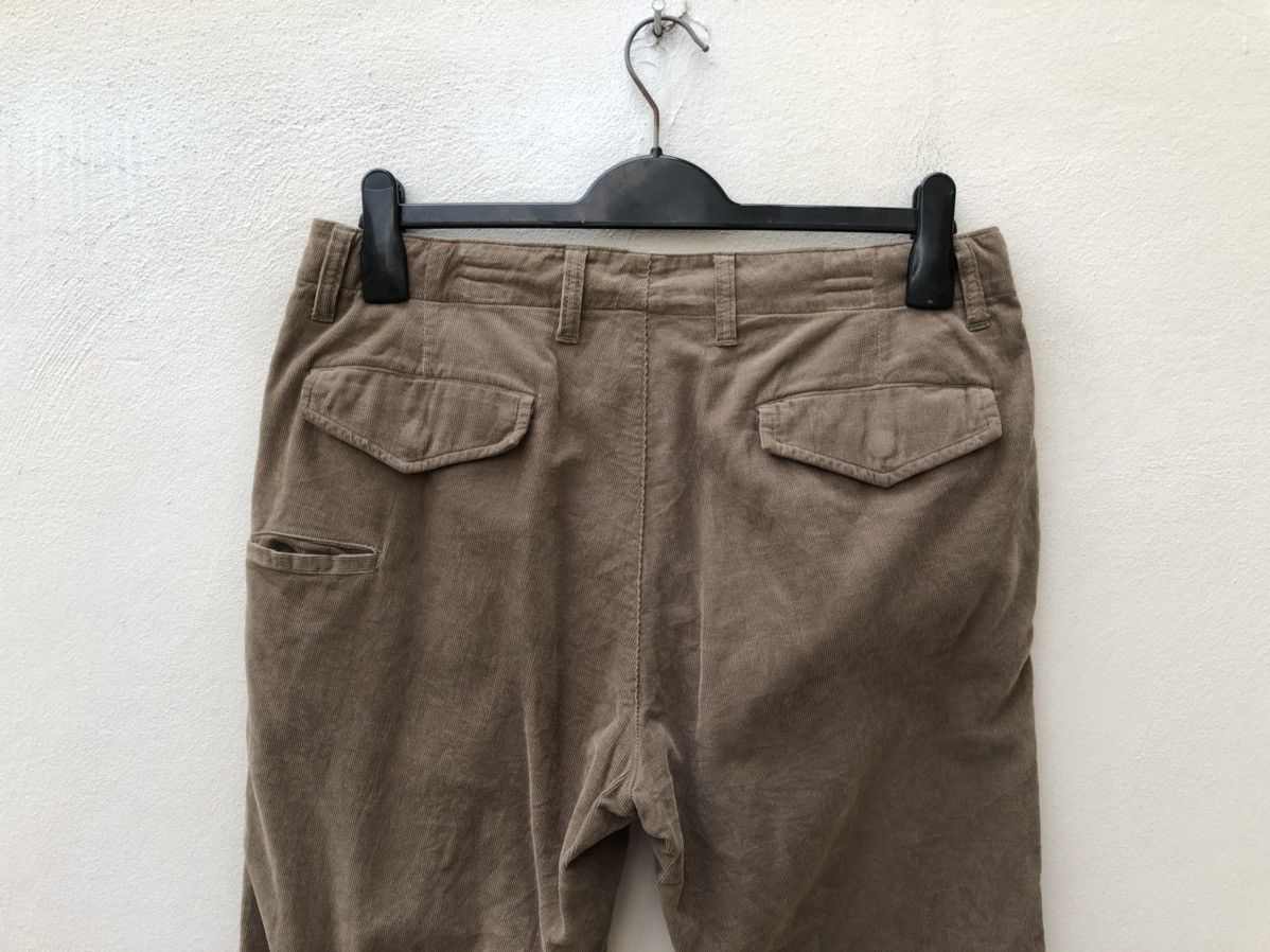 Vintage Yuichi Shimoma Bibury Court Japan Corduroy Trouser Pant Size US 31 - 8 Thumbnail