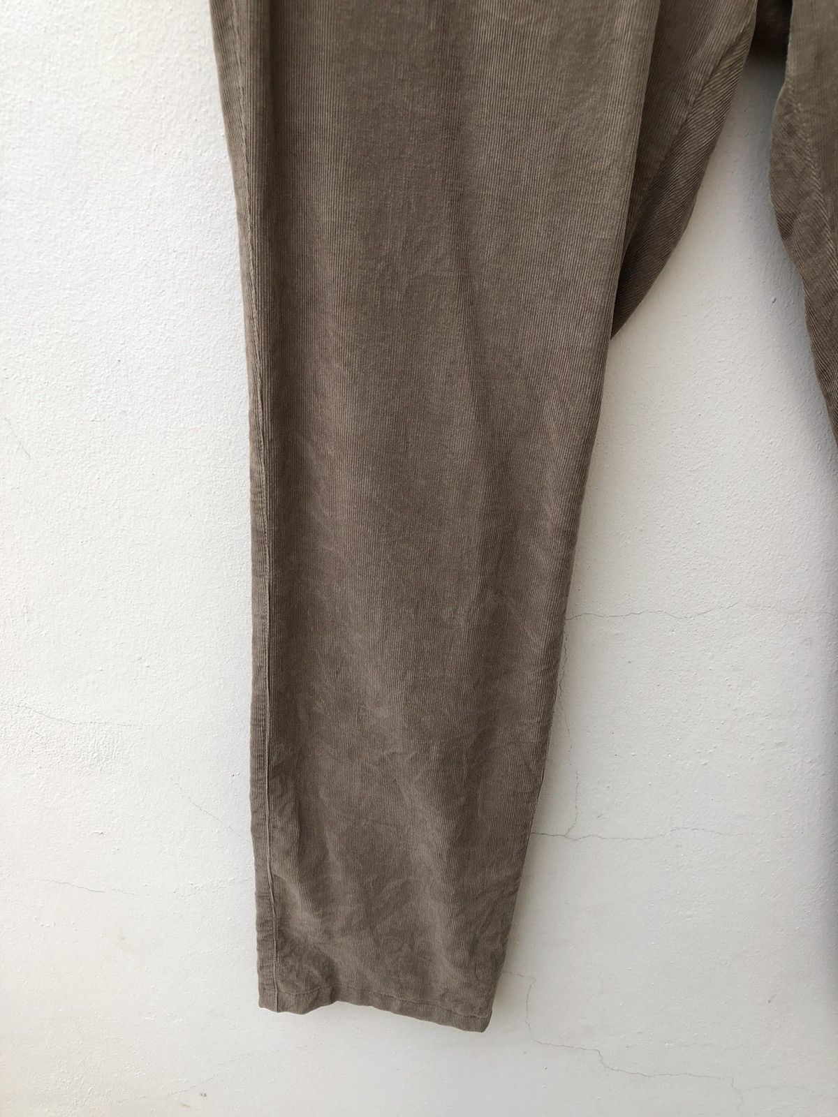 Vintage Yuichi Shimoma Bibury Court Japan Corduroy Trouser Pant Size US 31 - 5 Thumbnail