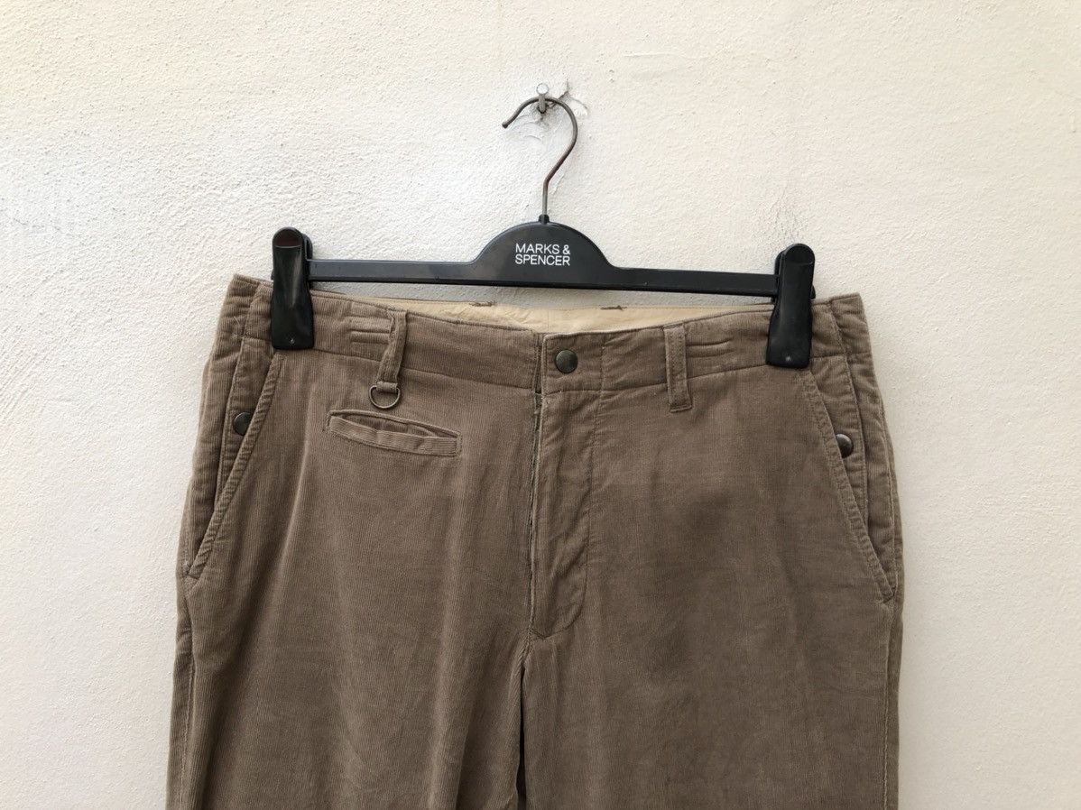 Vintage Yuichi Shimoma Bibury Court Japan Corduroy Trouser Pant Size US 31 - 2 Thumbnail