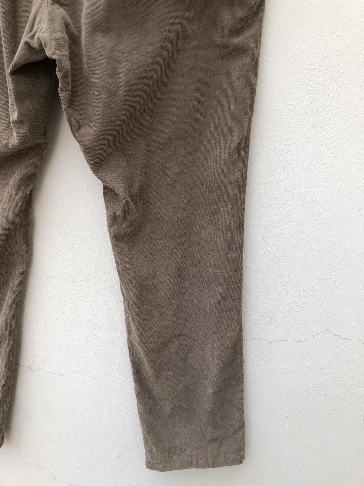 Vintage Yuichi Shimoma Bibury Court Japan Corduroy Trouser Pant Size US 31 - 10 Thumbnail