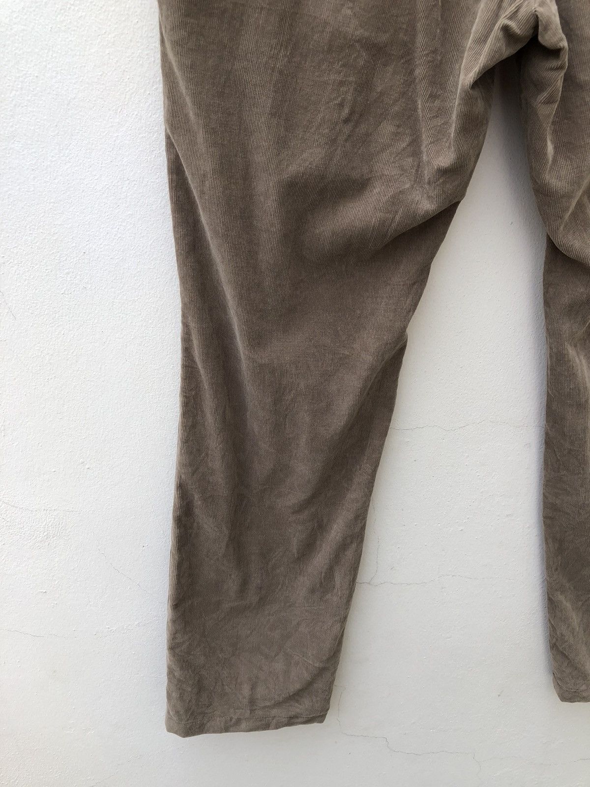 Vintage Yuichi Shimoma Bibury Court Japan Corduroy Trouser Pant Size US 31 - 9 Thumbnail