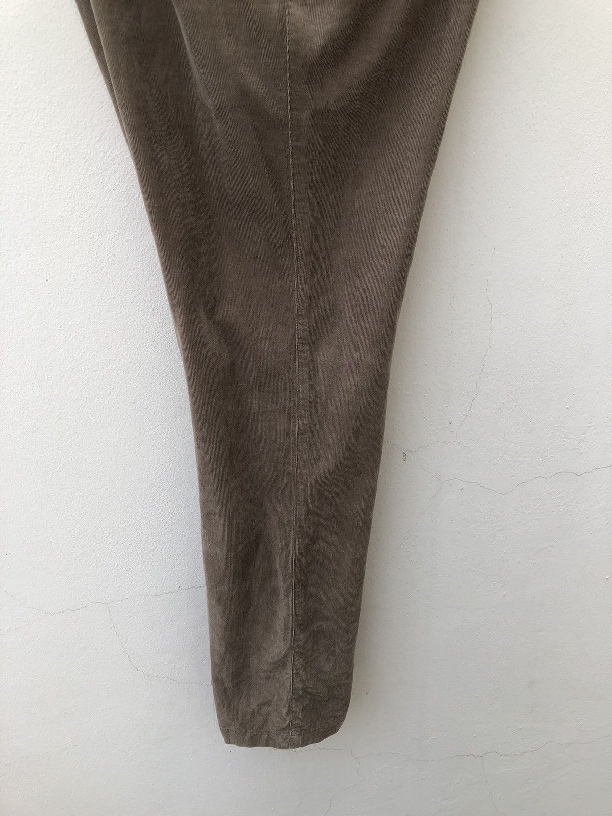 Vintage Yuichi Shimoma Bibury Court Japan Corduroy Trouser Pant Size US 31 - 14 Thumbnail