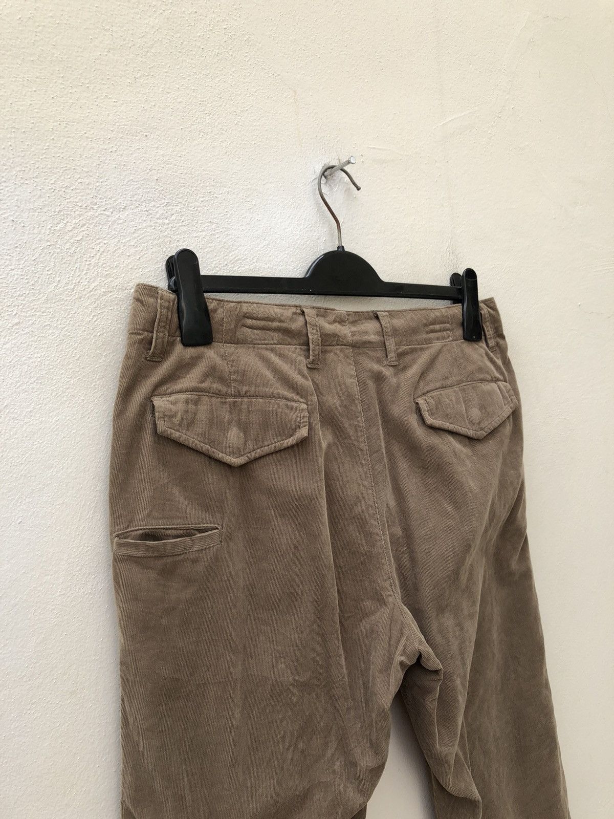Vintage Yuichi Shimoma Bibury Court Japan Corduroy Trouser Pant Size US 31 - 11 Thumbnail