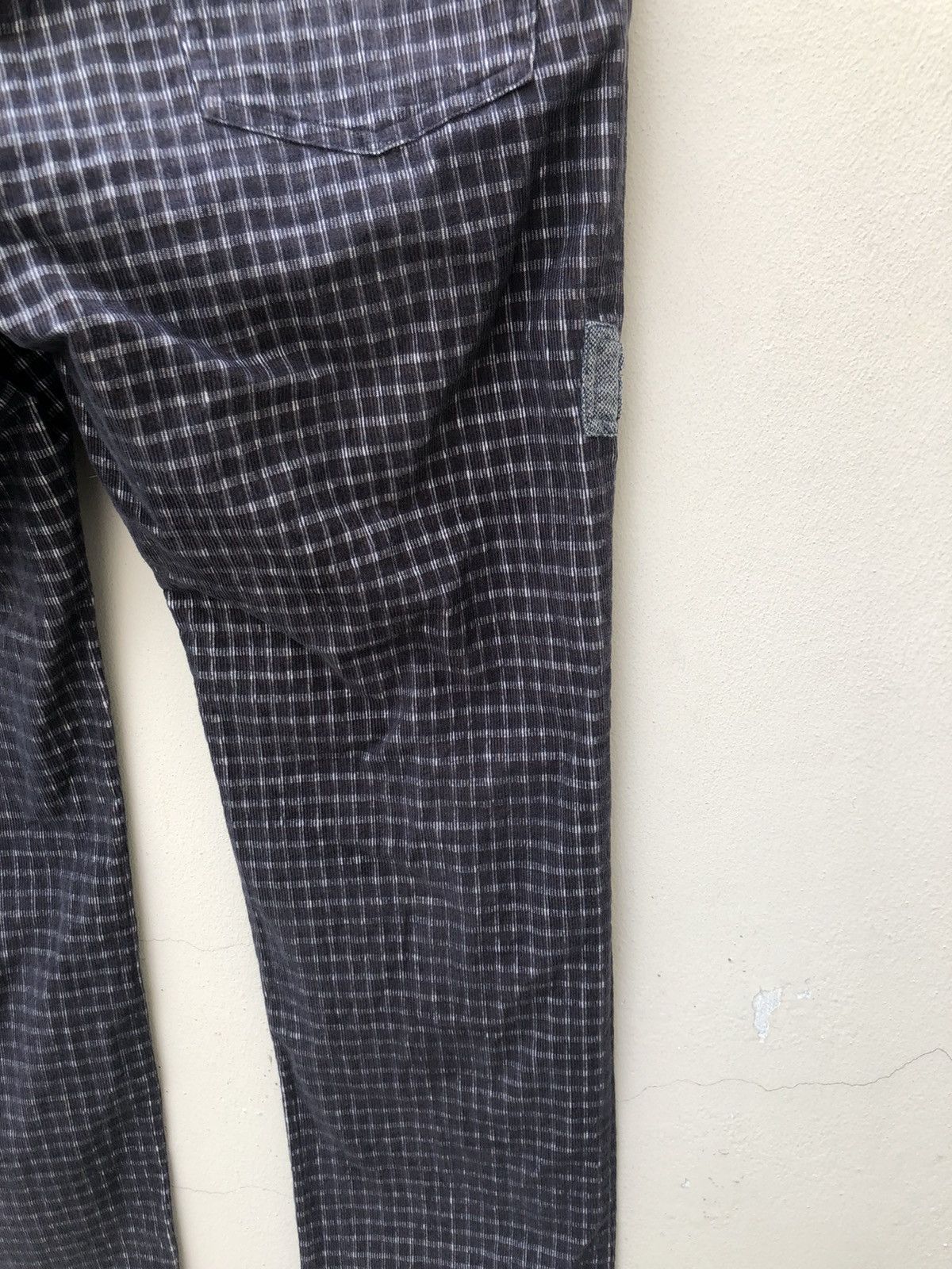 Vintage ZOY Japan Checkered Corduroy Pant Size US 32 / EU 48 - 22 Thumbnail