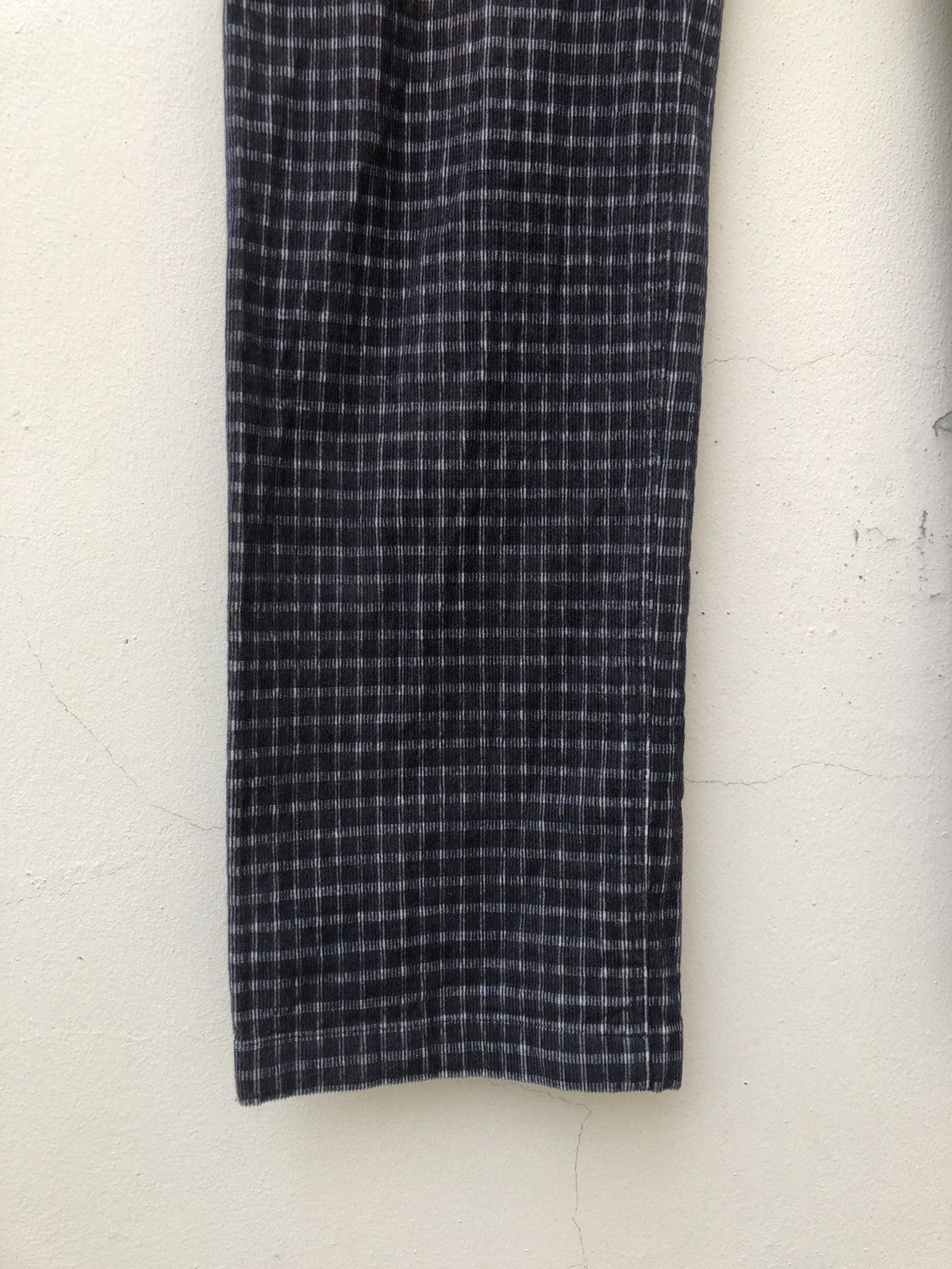 Vintage ZOY Japan Checkered Corduroy Pant Size US 32 / EU 48 - 12 Thumbnail