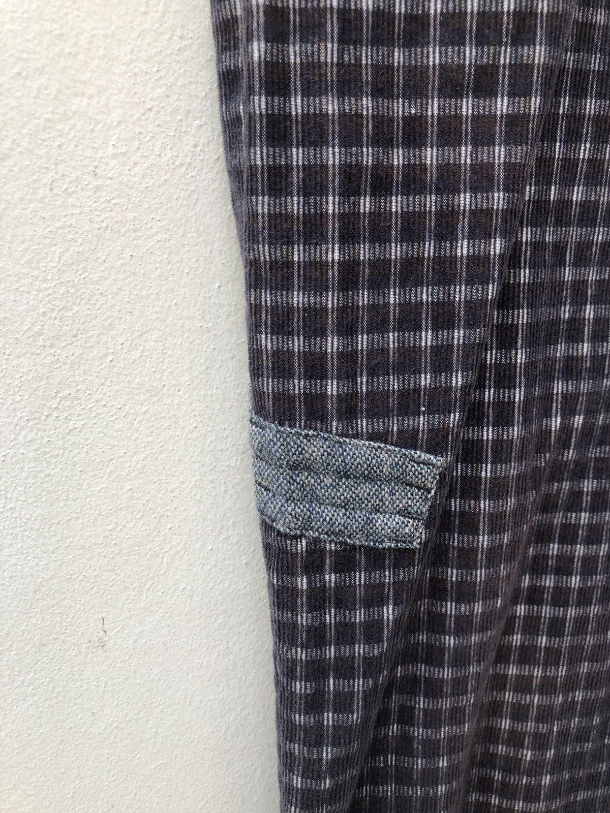 Vintage ZOY Japan Checkered Corduroy Pant Size US 32 / EU 48 - 10 Thumbnail