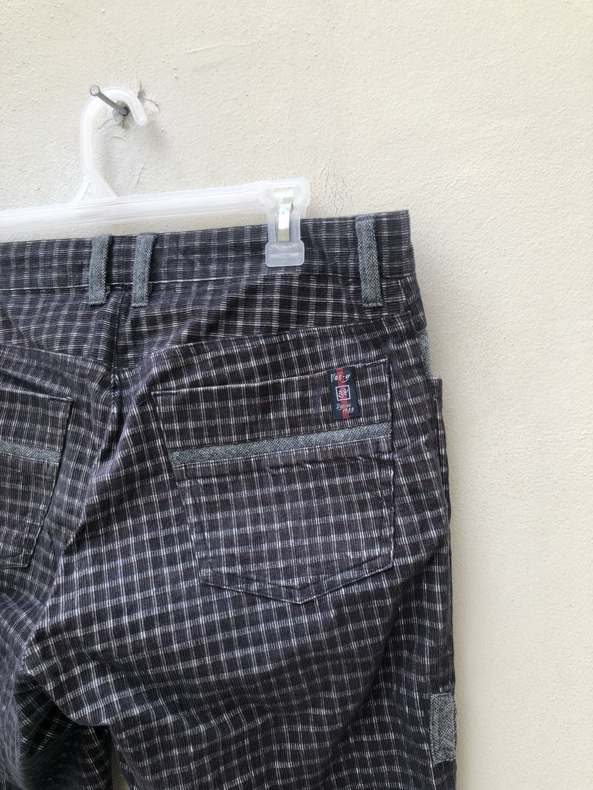 Vintage ZOY Japan Checkered Corduroy Pant Size US 32 / EU 48 - 20 Thumbnail