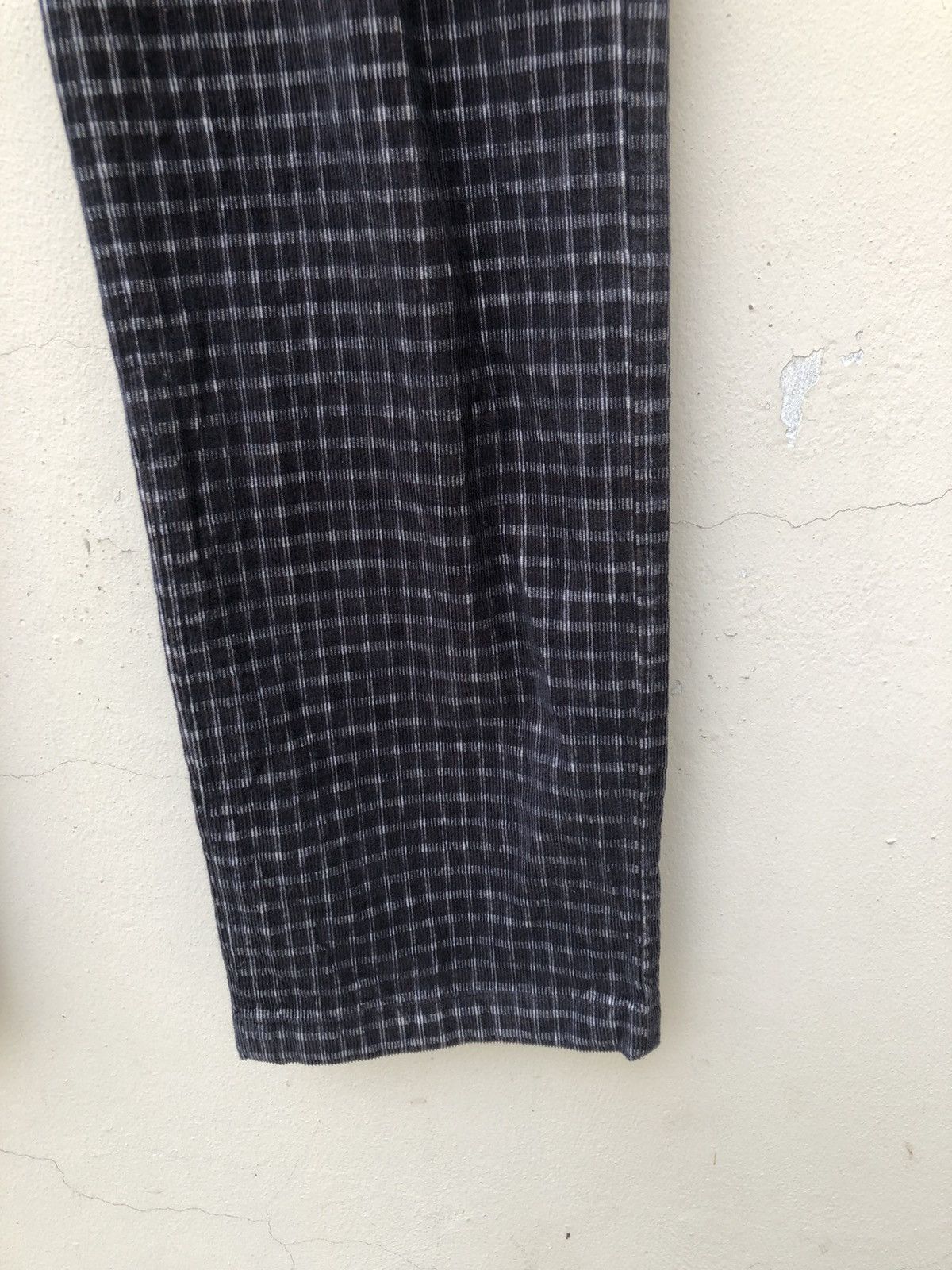 Vintage ZOY Japan Checkered Corduroy Pant Size US 32 / EU 48 - 15 Thumbnail