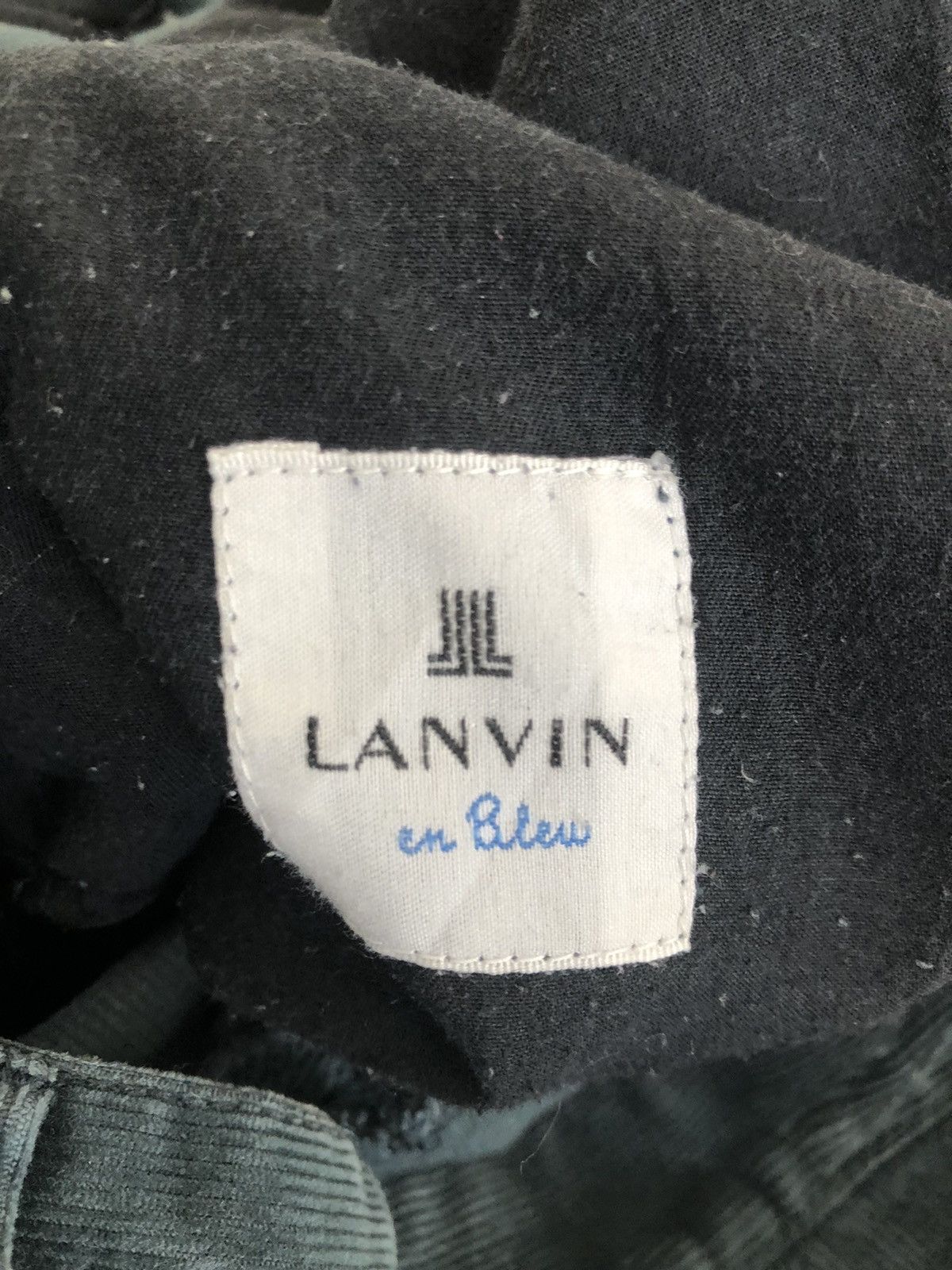 Lanvin Lanvin en Bleu Faded Corduroy Cargo Trouser Pant Size US 32 / EU 48 - 15 Thumbnail