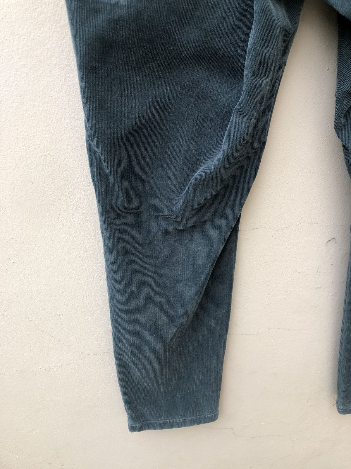 Lanvin Lanvin en Bleu Faded Corduroy Cargo Trouser Pant Size US 32 / EU 48 - 11 Thumbnail