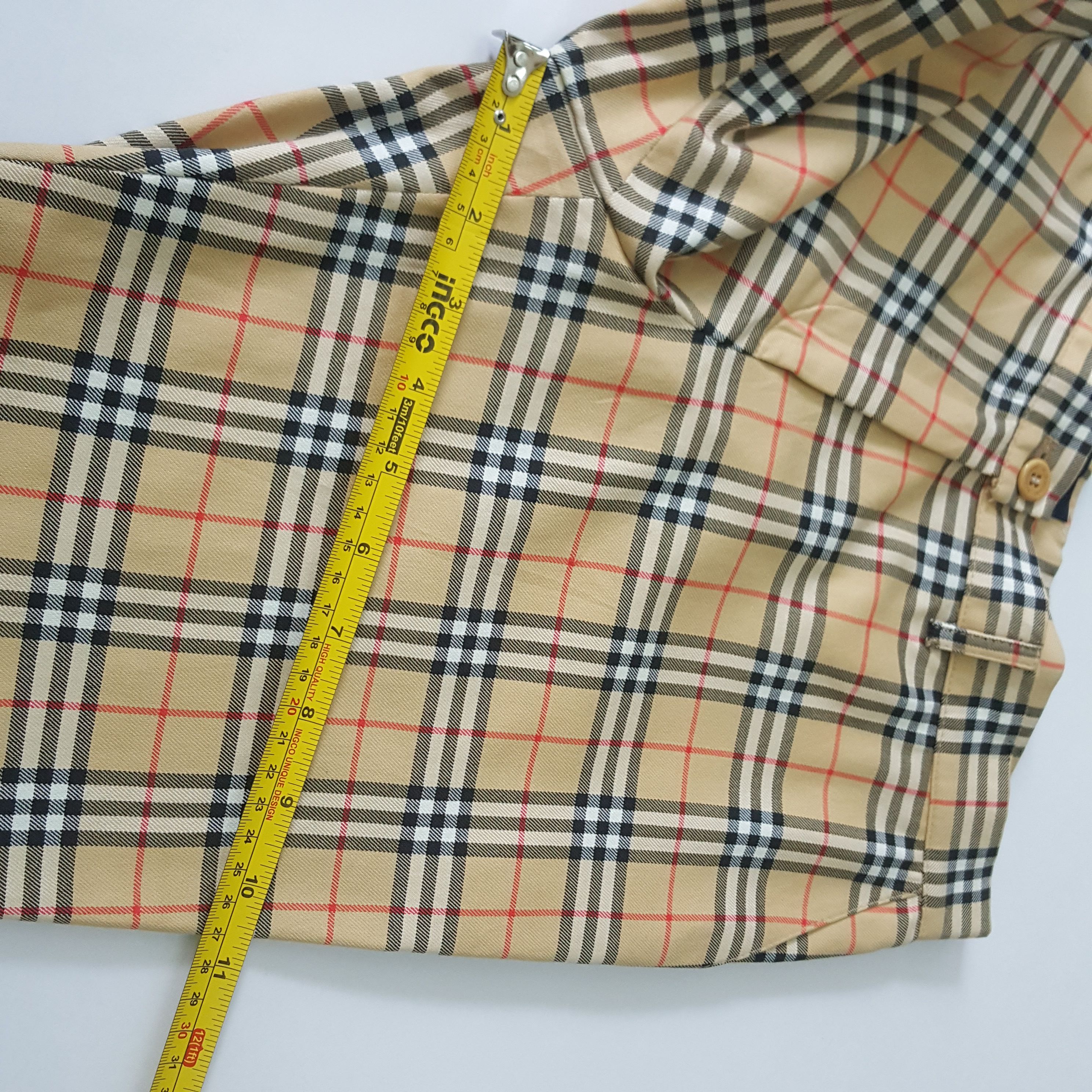 Burberry × Vintage Vintage BURBERRY Nova Check trousers pants/1 Size US 27 - 12 Thumbnail